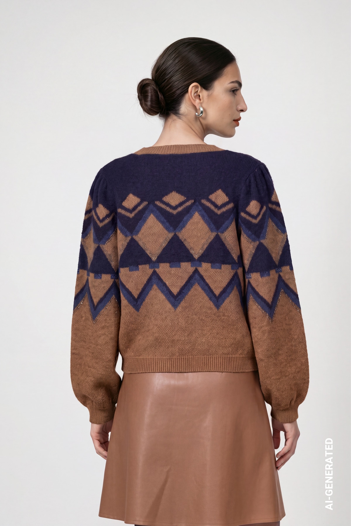 Monari Norwegerpullover Regular fit mit Norwegermuster