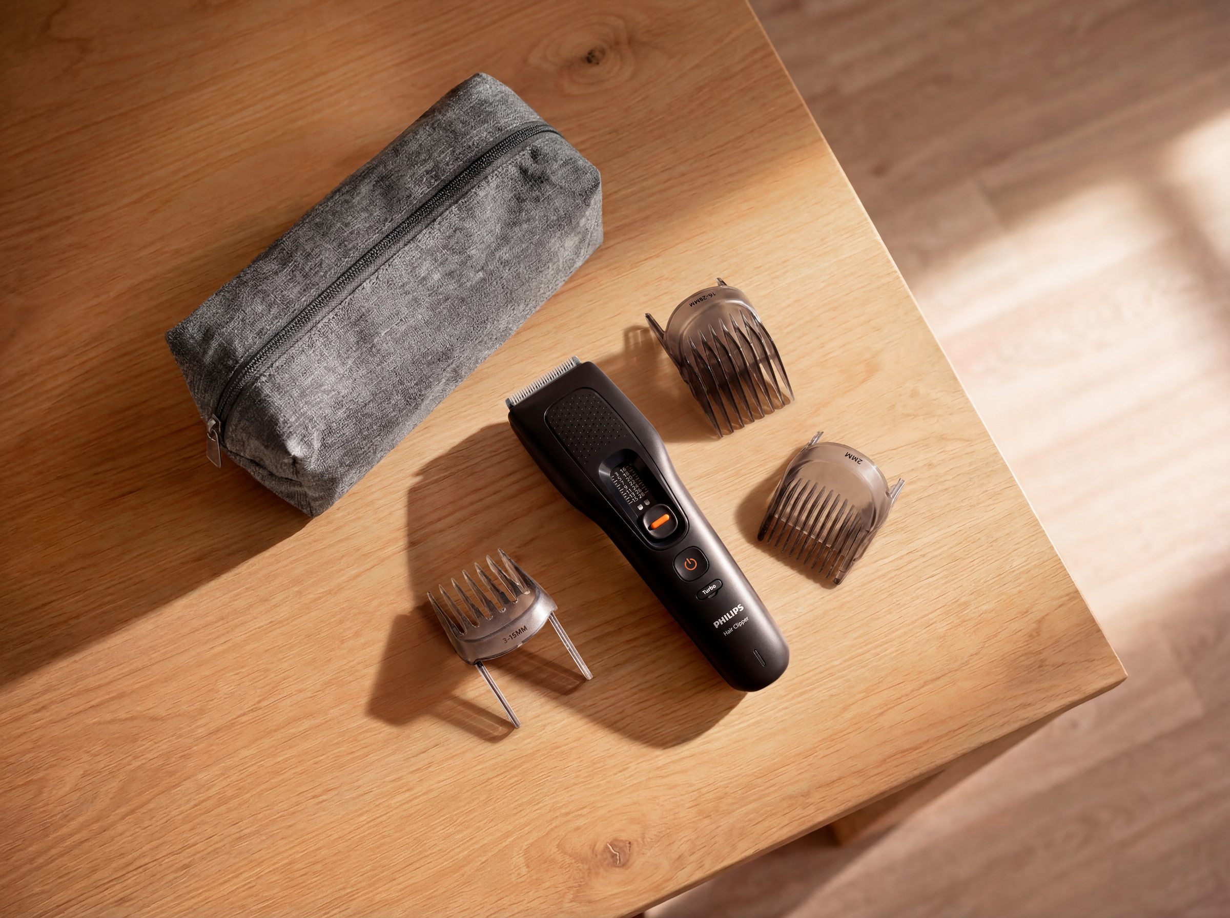 Philips »Serie 5000 HC5733/15« 2 Aufsätze 16 Längeneinstellungen, Turbo Modus und PowerAdapt Sensor