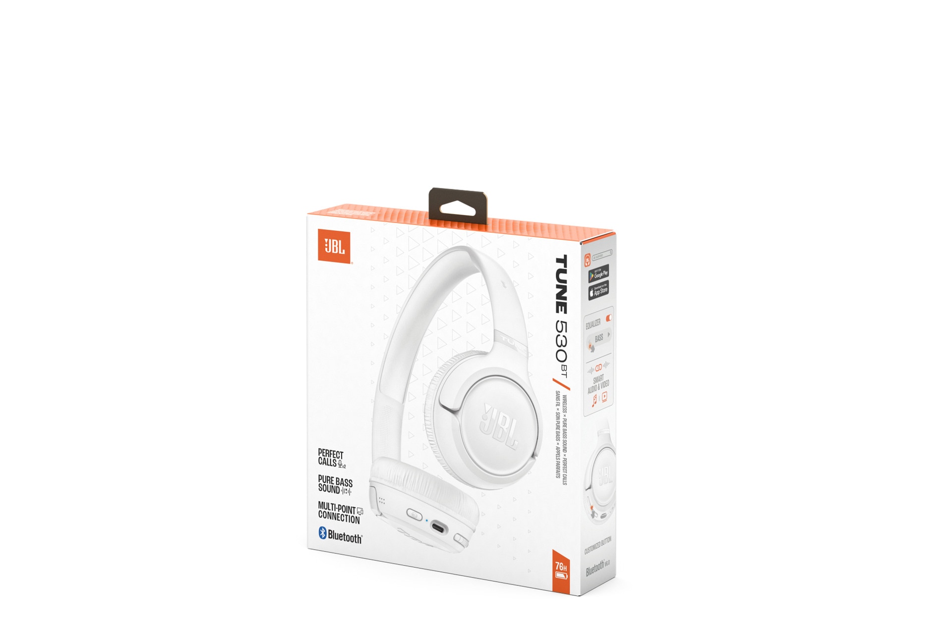 JBL On-Ear-Kopfhörer »Tune 530BT« A2DP Bluetooth Freisprechfunktion Kabelloser On-Ear-Kopfhörer mit Bluetooth