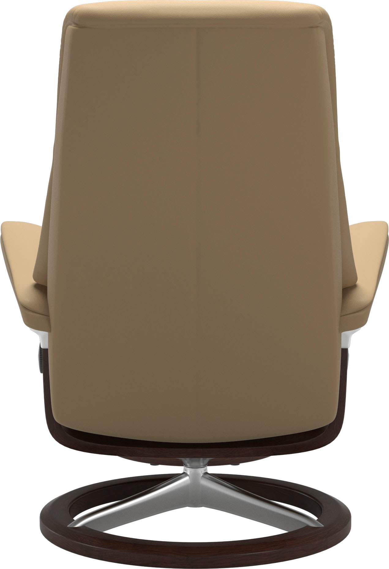 Stressless® Relaxsessel »View« Set, Relaxsessel mit Hocker,  mit Signature Base, Größe S,Gestell Braun