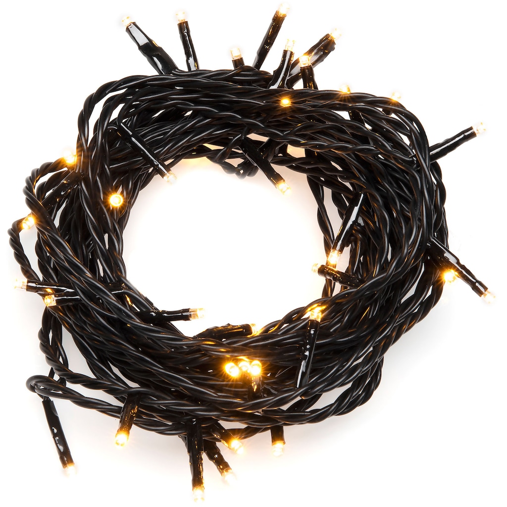 KONSTSMIDE LED-Lichterkette »Weihnachtsdeko aussen«, 120 St.-flammig