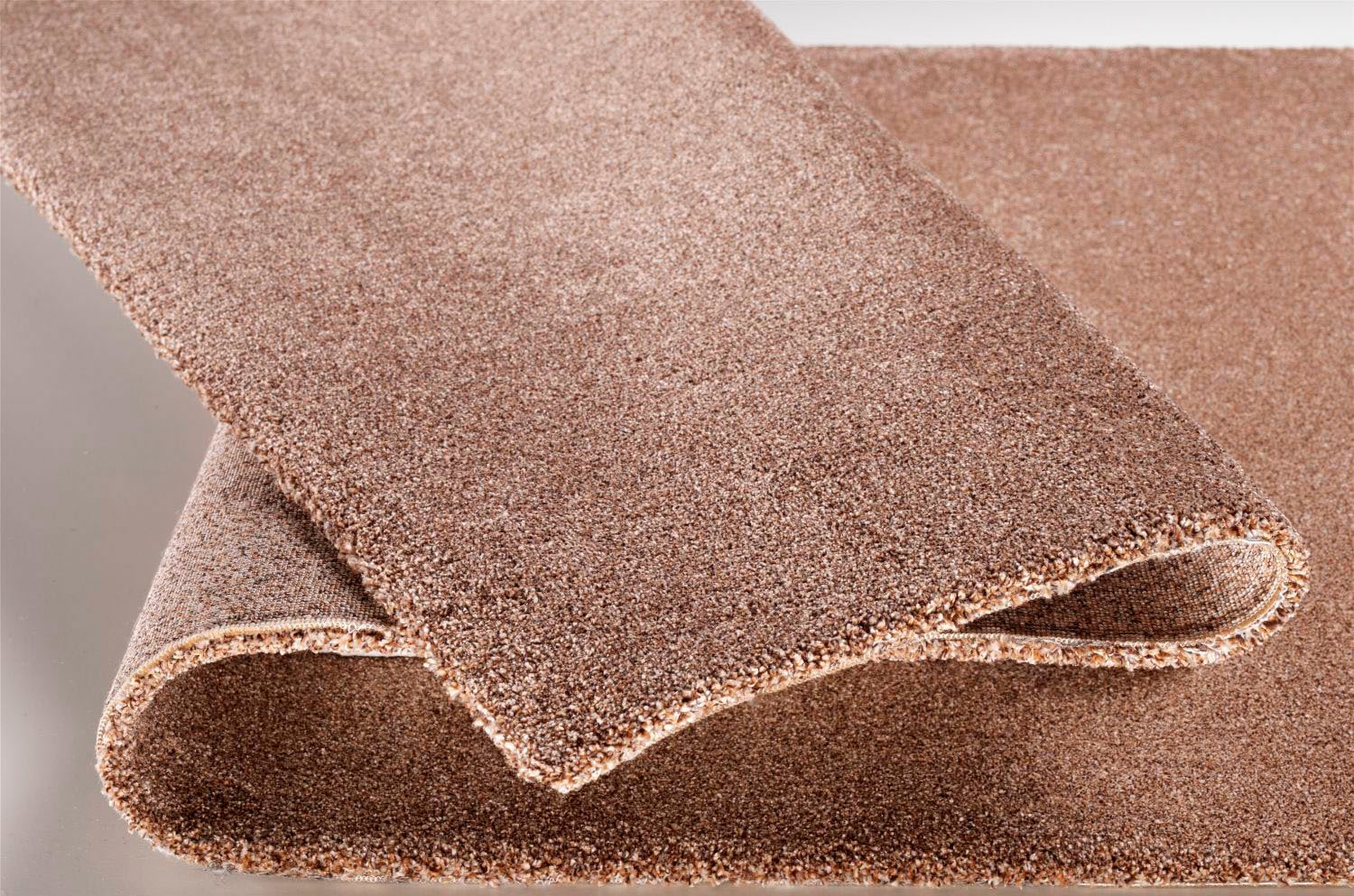 OCI DIE TEPPICHMARKE »Louvre Melange« rechteckig 13 mm Höhe Frisé Kurzflor, robust, Wohnzimmer