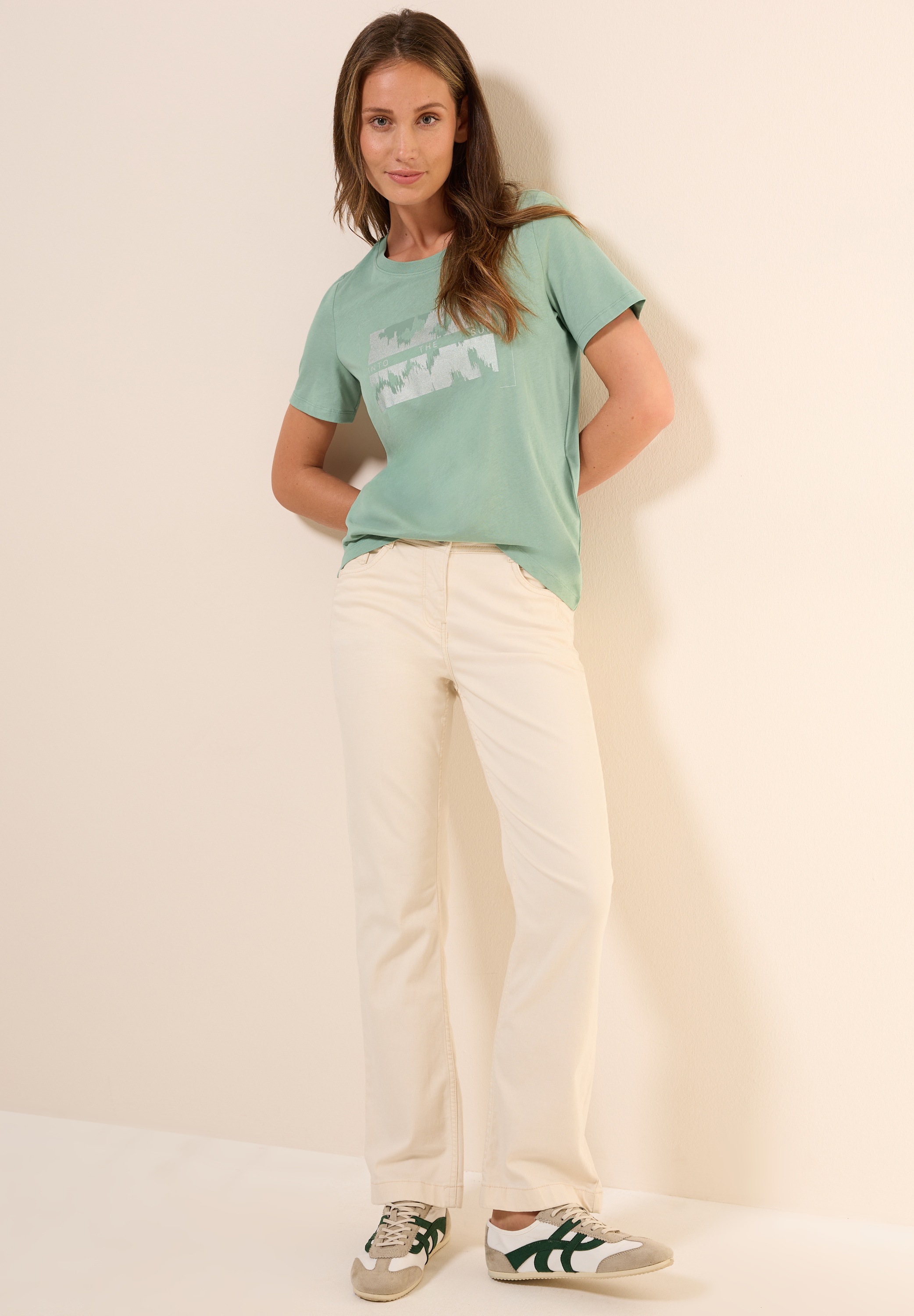 Cecil T-Shirt, mit Folienprint
