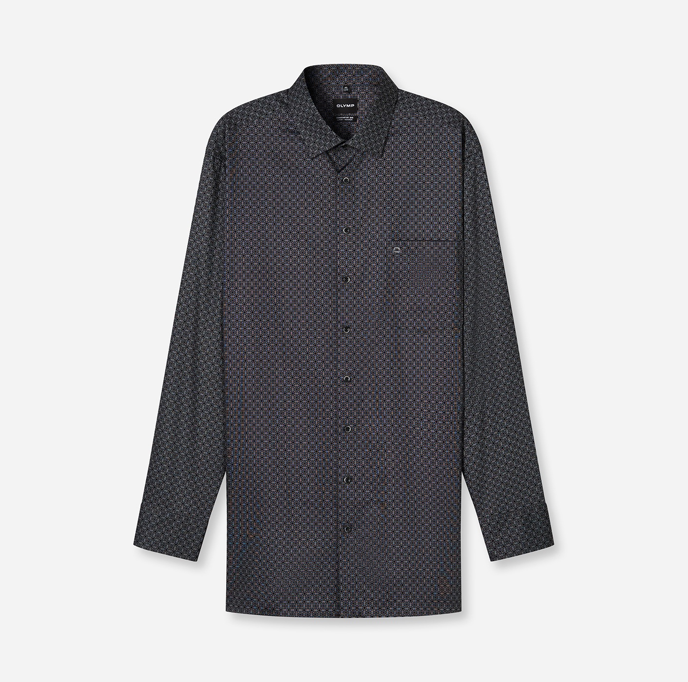 OLYMP Langarmhemd »Big & Tall«, Neue COMFORT FIT BIG Kollektion, Businesshemd, New-Kentkragen