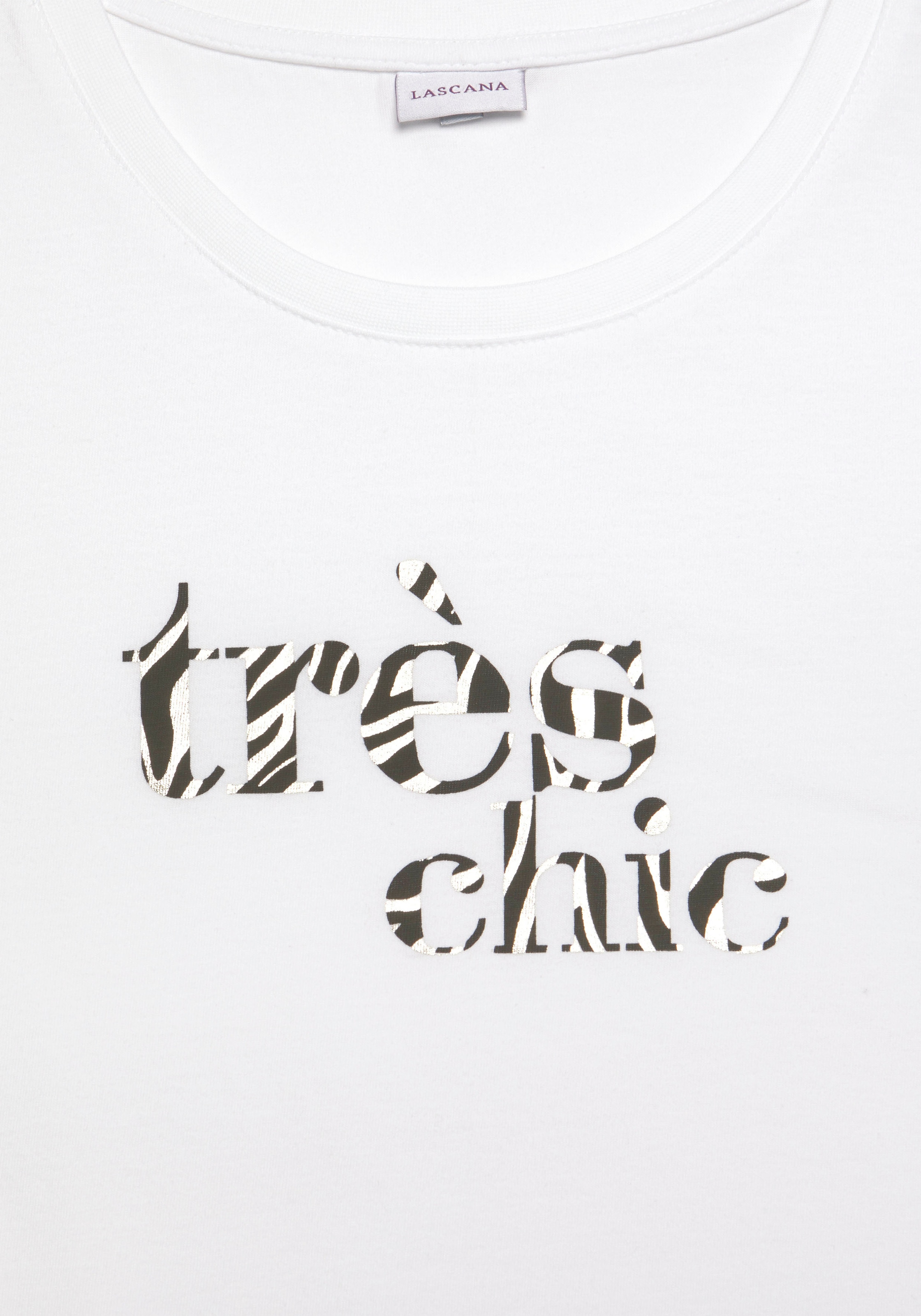 LASCANA T-Shirt, mit Print bei OTTO