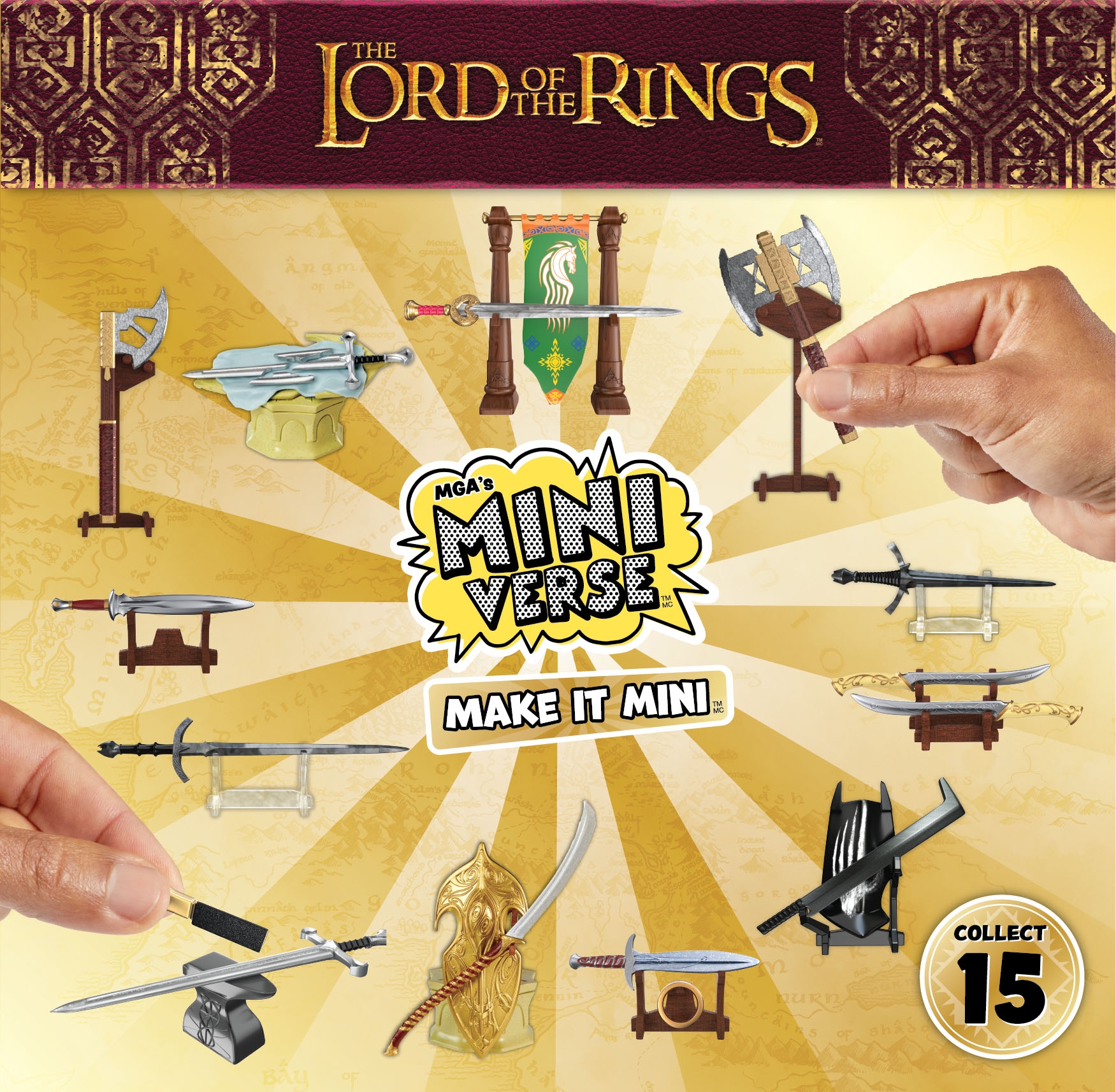 MGA ENTERTAINMENT Kreativset »MGA's Miniverse - Make it Mini Lord of the Rings«
