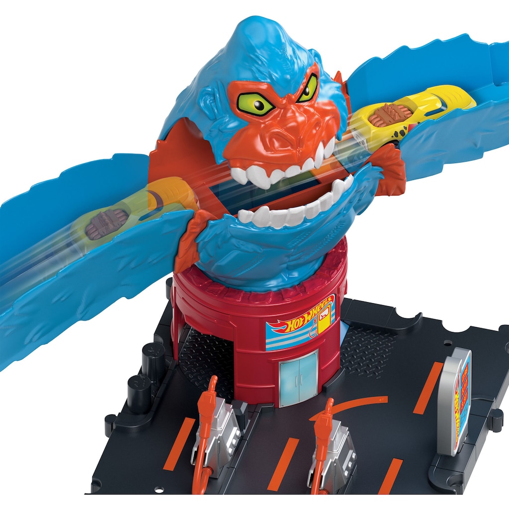 Hot Wheels Autorennbahn »City Gorilla Angriff Set«