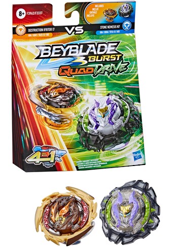 Hasbro Speed-Kreisel »Beyblade Burst QuadDrive Destruction Ifritor I7 und Stone... kaufen