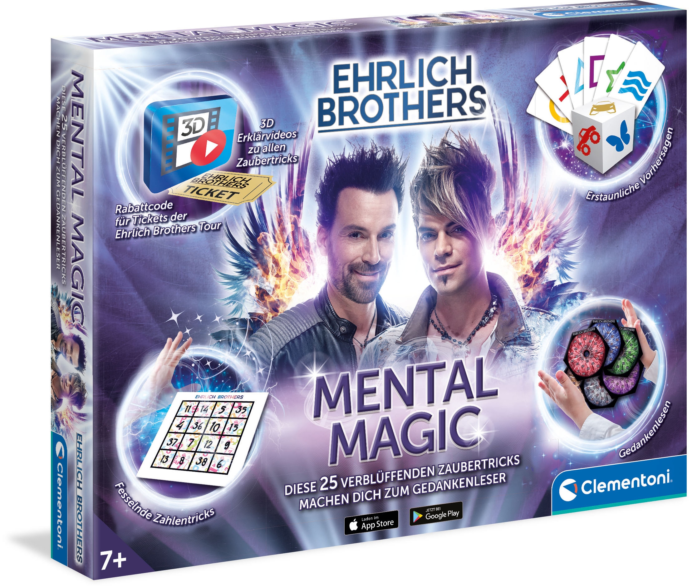Zauberkasten »Ehrlich Brothers, Mental Magic«, Made in Europe