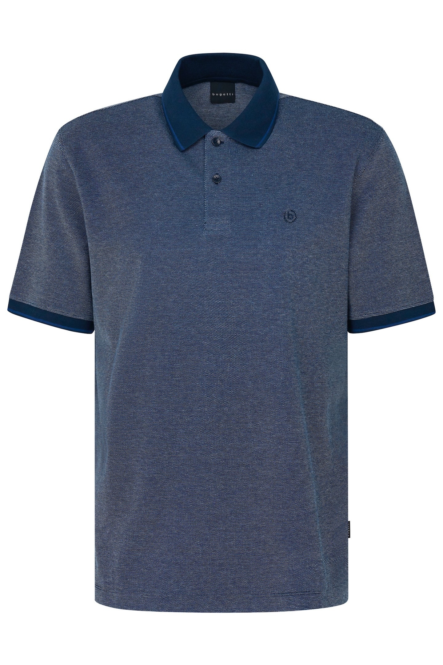 bugatti Poloshirt, aus Baumwolle