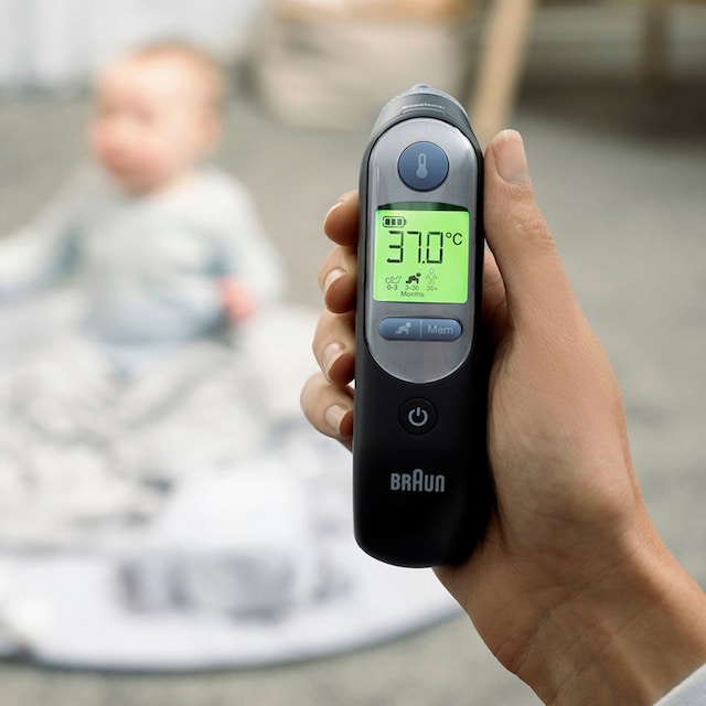 Braun Fieberthermometer »ThermoScan® 7 Ohrthermometer mit Age Precision® -  IRT6520B«, Für alle Altersgruppen geeignet, einschließlich Neugeborener  online bei OTTO