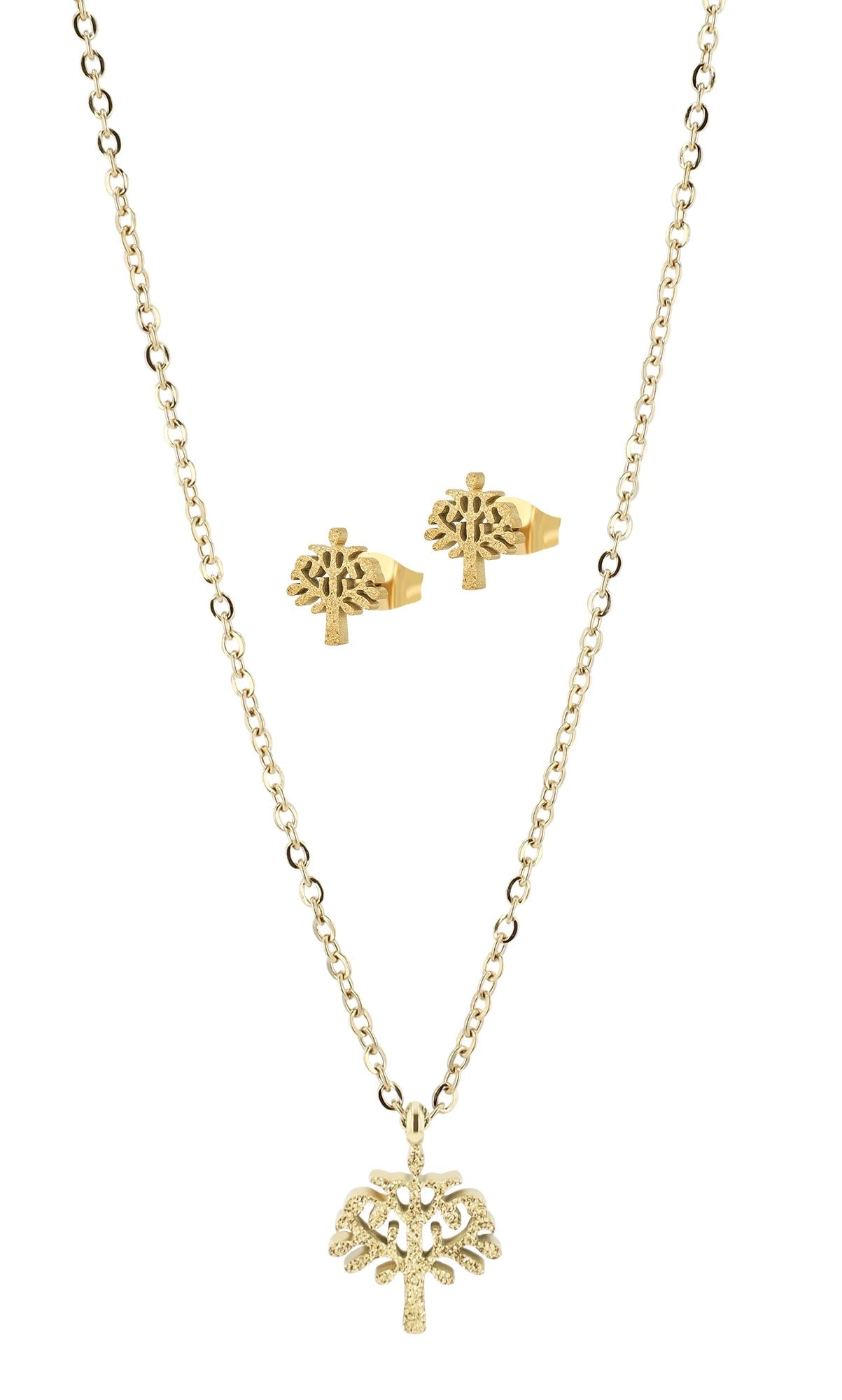 Adelia´s Kette ohne Anhänger »Damen Halskette mit Anhänger ¿ Lebensbaum aus Edelstahl«