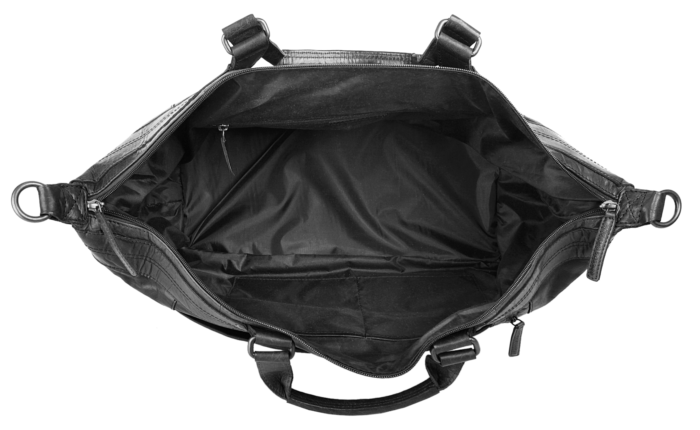 Spikes & Sparrow Reisetasche, echt Leder
