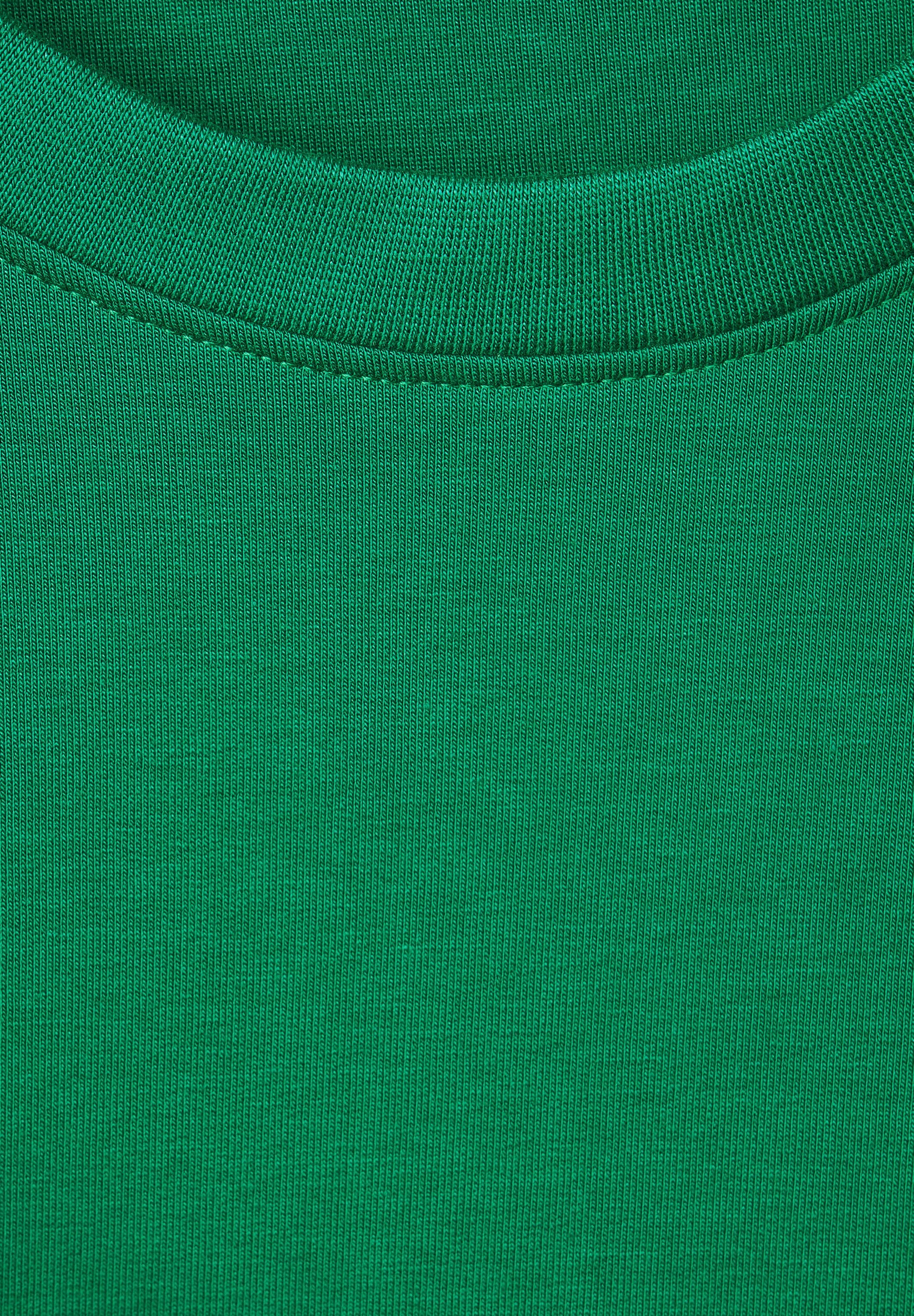 Cecil Langarmshirt »Basic Langarmshirt«, Tunnelzug im Saum im OTTO Online  Shop