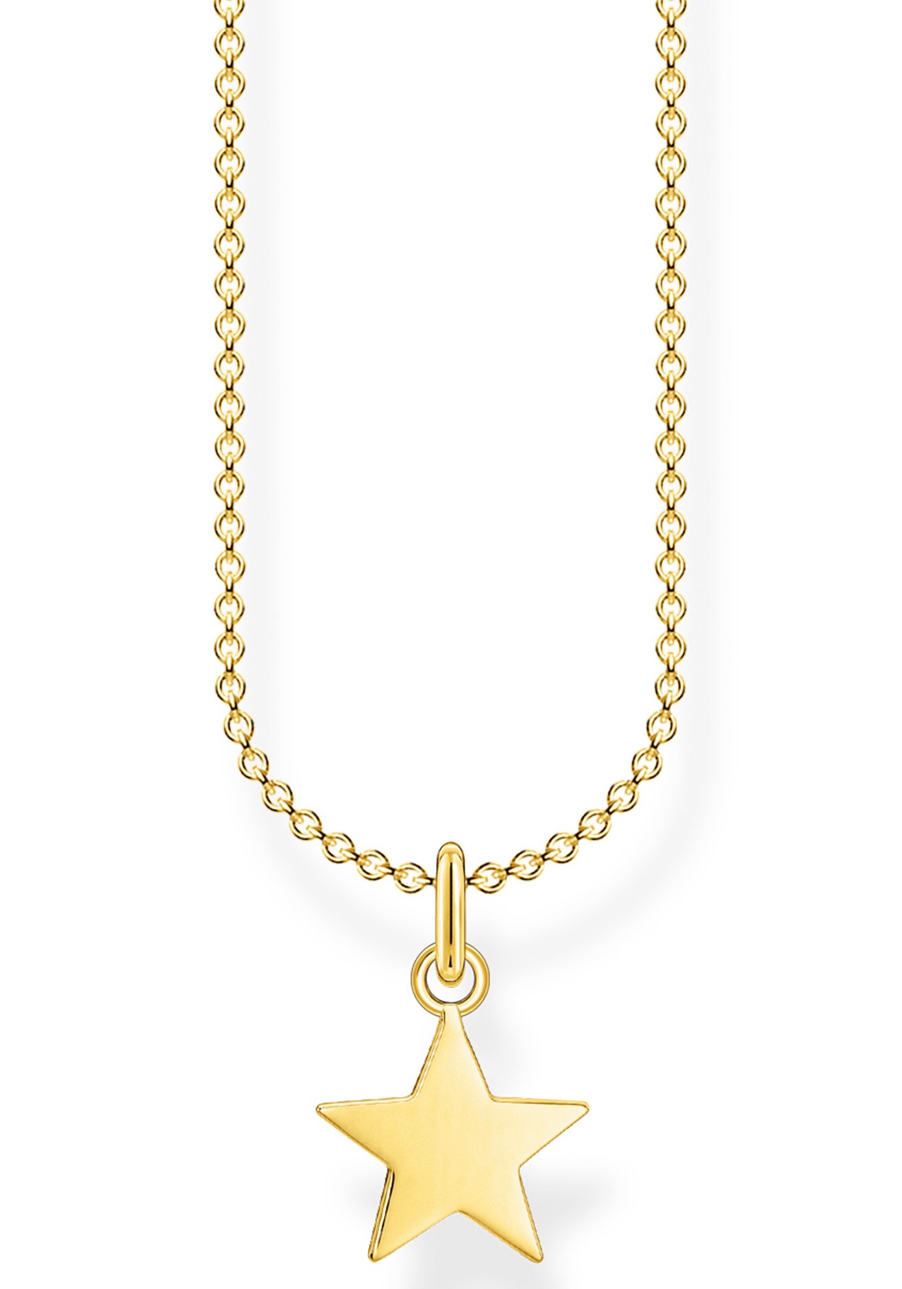 THOMAS SABO Kette mit Anhänger »Stern, KE2053-413-39-L45v«