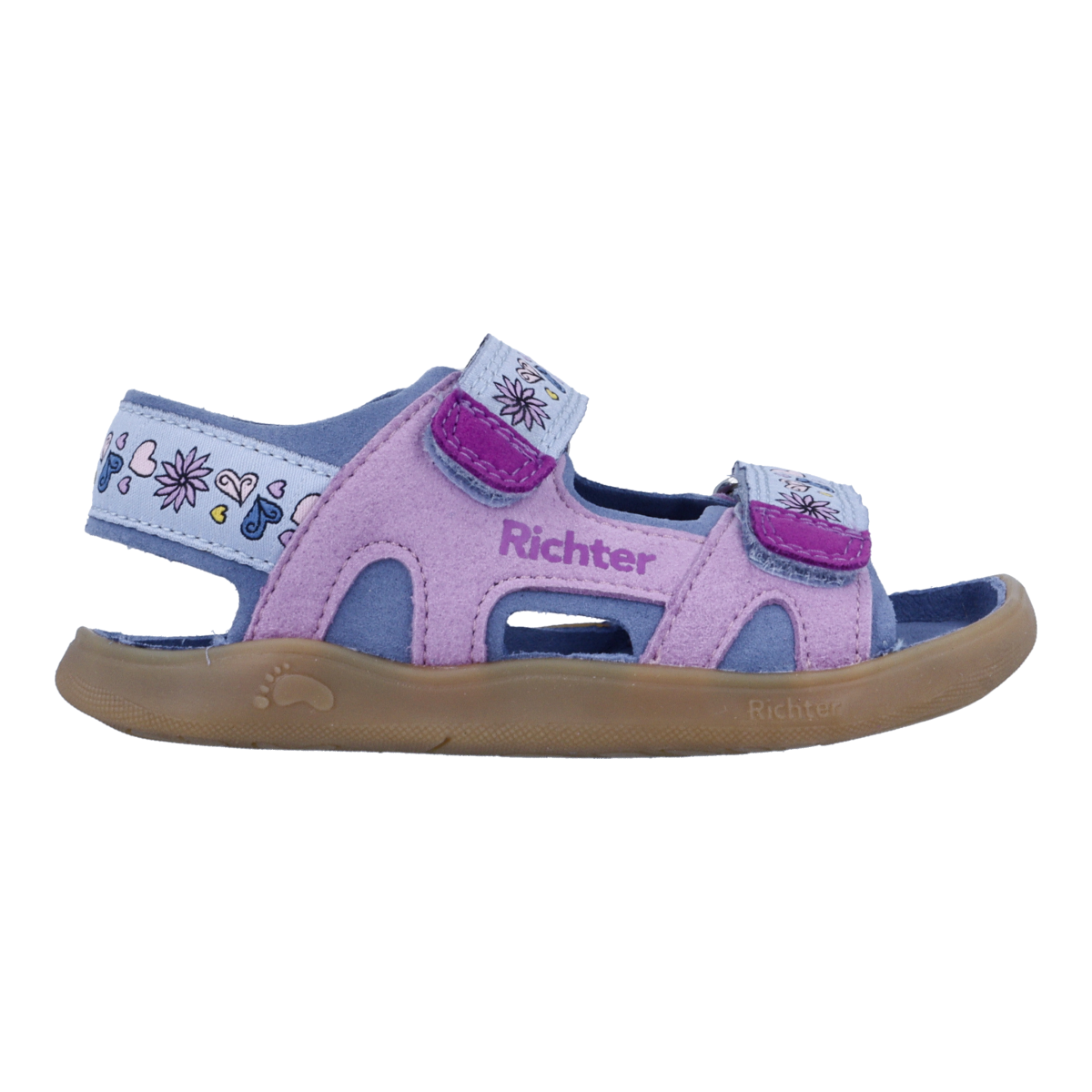 Richter Barfußschuh »Lucky«  Kinderschuh, Sandale, Größenschablone zum Download, mit WMS