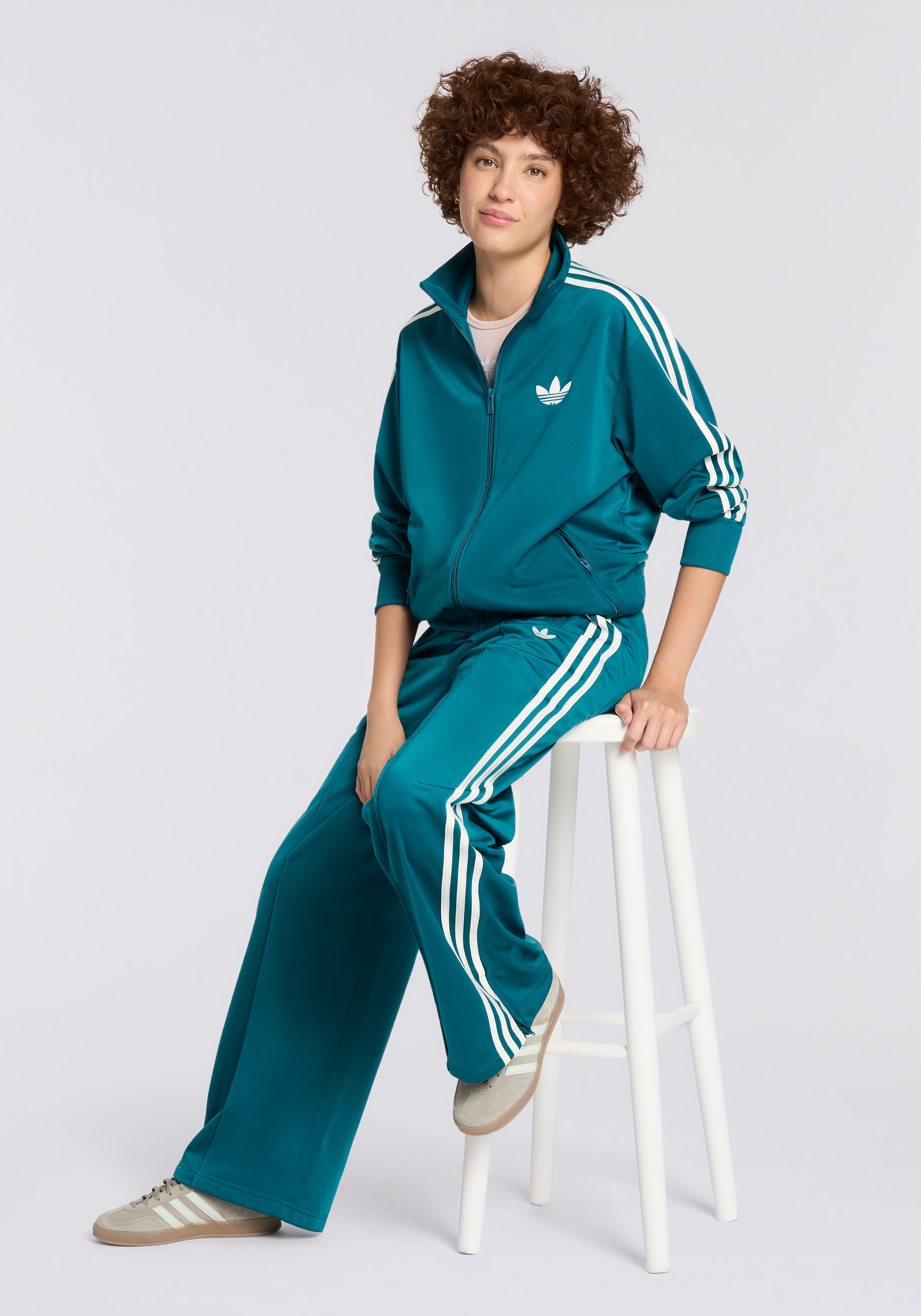 adidas Originals Trainingsjacke »FIREBIRD TRACK LOOSE« FIREBIRD, locker geschnitten