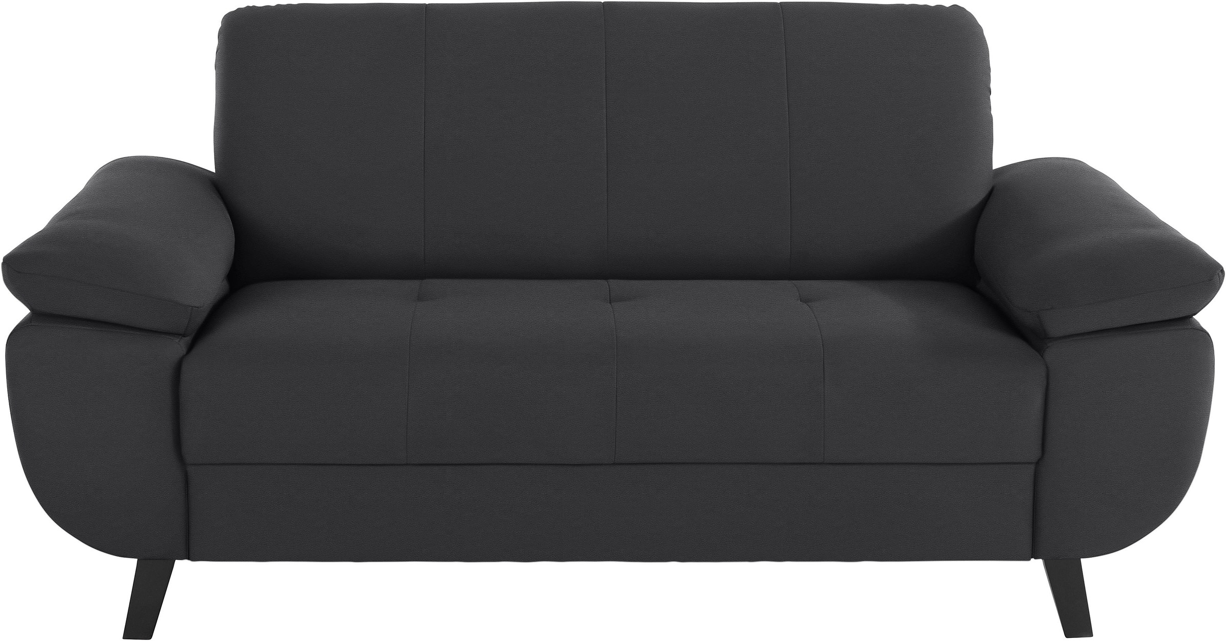 TRENDMANUFAKTUR 2-Sitzer »Quadro«, weitere Typen erhältlich, mit extra breiten Armlehnen, in moderner Optik