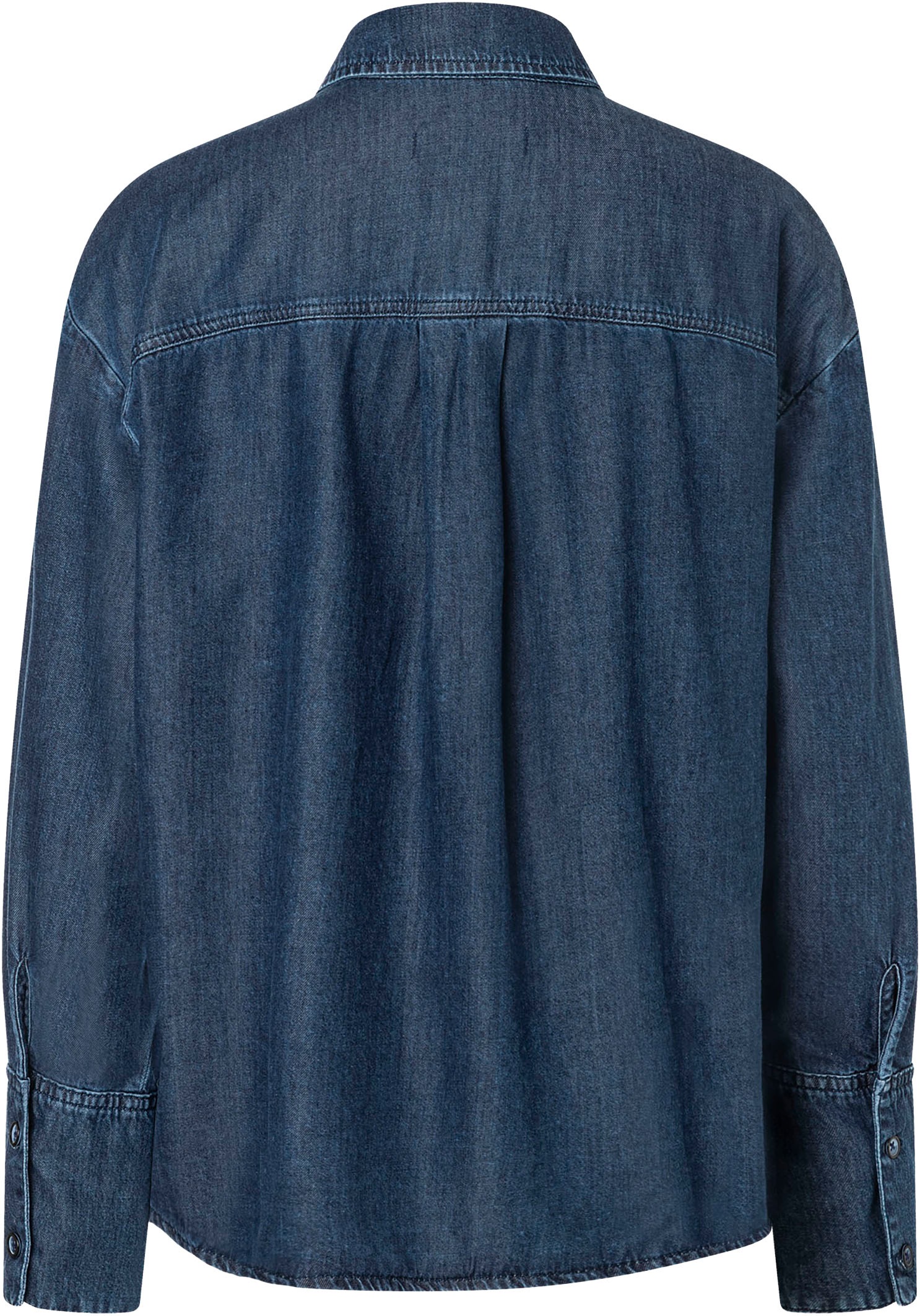 MAC Hemdbluse mit Hemdkragen