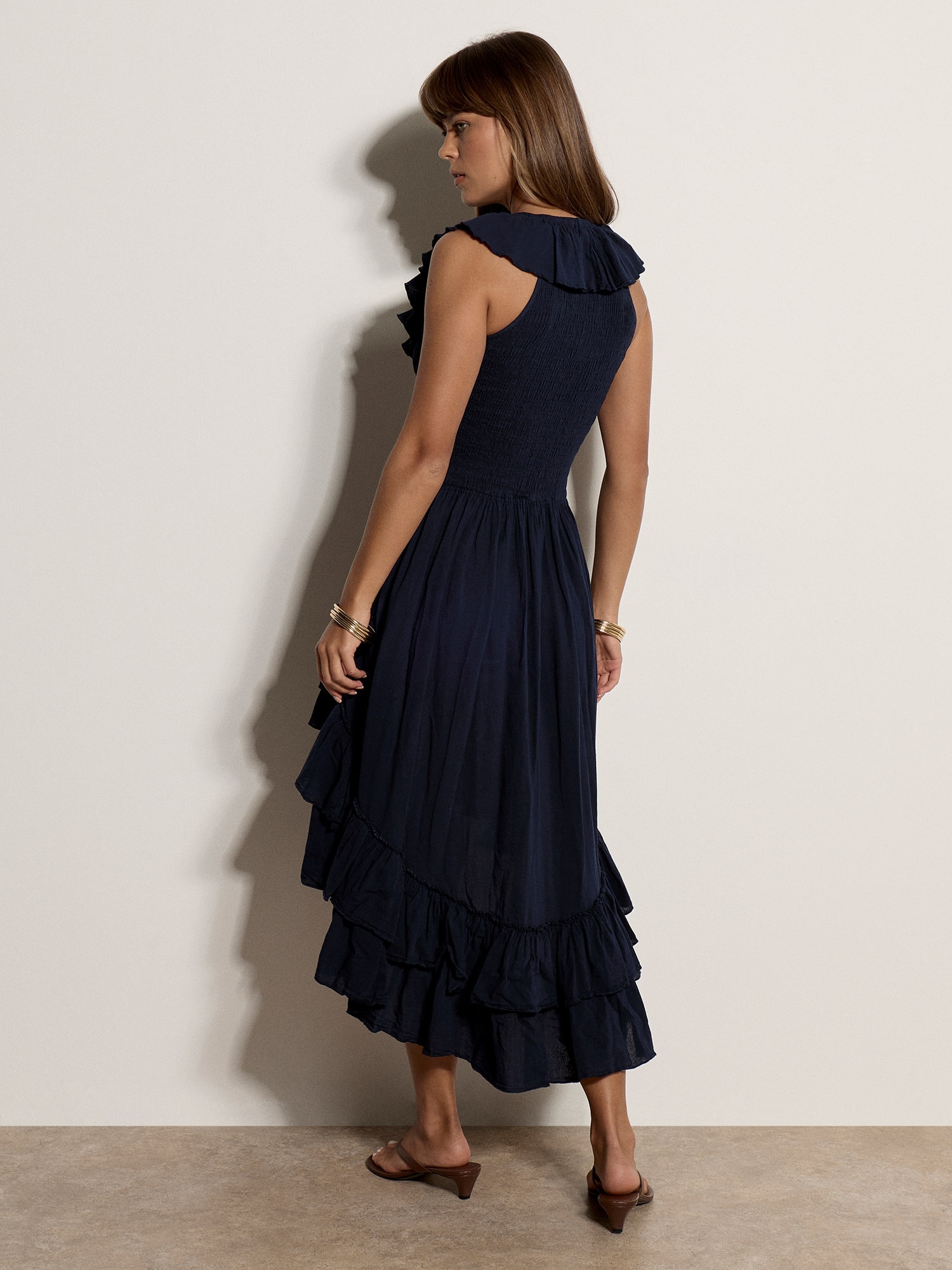 Apricot Midikleid »Minikleid« Rüschen
