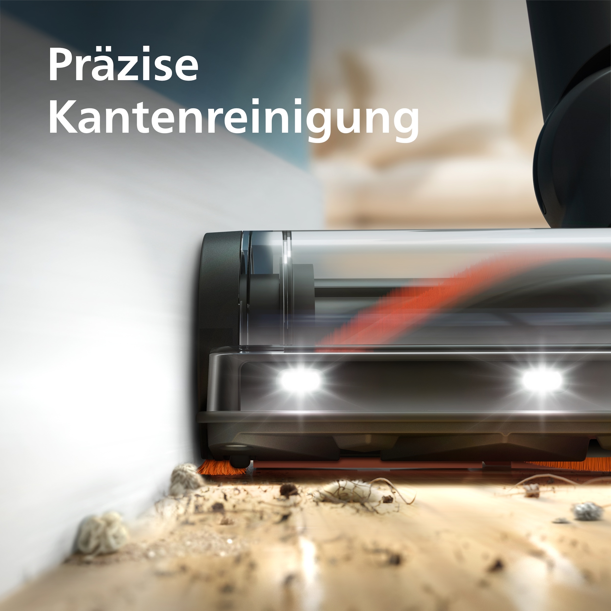Philips Akku-Hand-und Stielstaubsauger »XC7067/01 7000 Series "Pet"«, mit bis zu 80 Minuten Laufzeit und Bodendüse mit Anti-Haarentwirrung