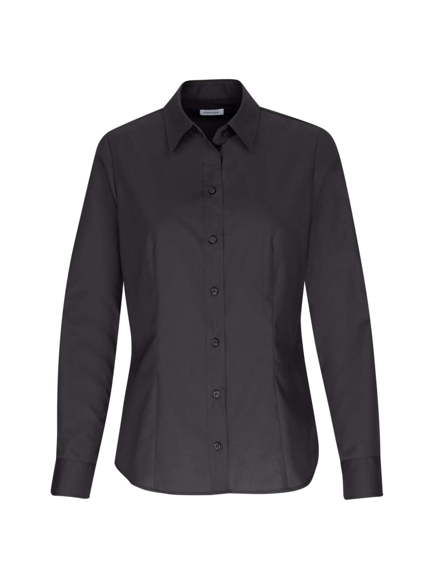 seidensticker Hemdbluse »Schwarze Rose« 1/1 Kragen Uni