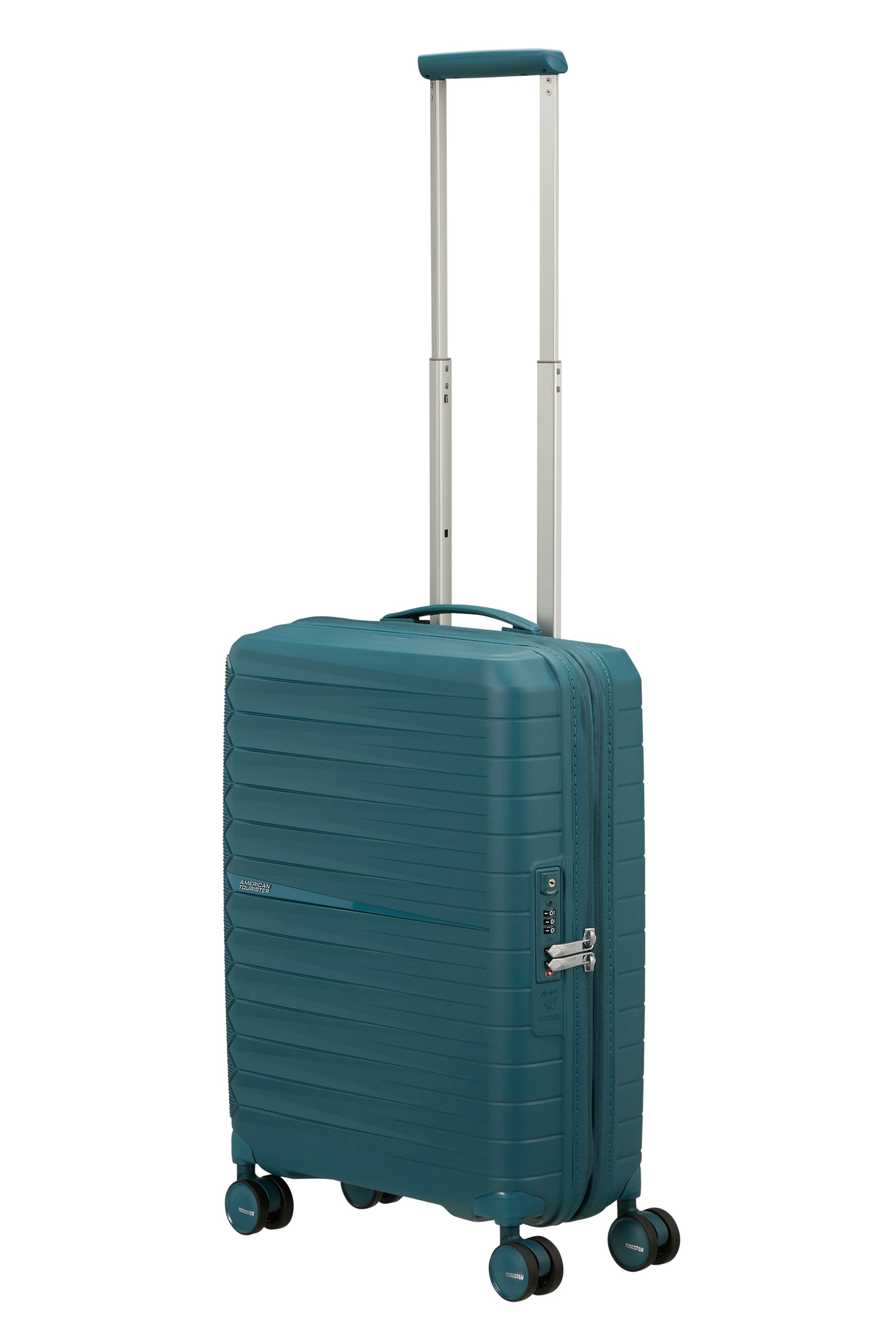 American Tourister® Hartschalen-Trolley »FASTFORWARD, verschiedene Größen und Farben« 36 l 4 Rollen Hartschalen-Koffer personalisierbar TSA-Schloss Volumenerweiterung