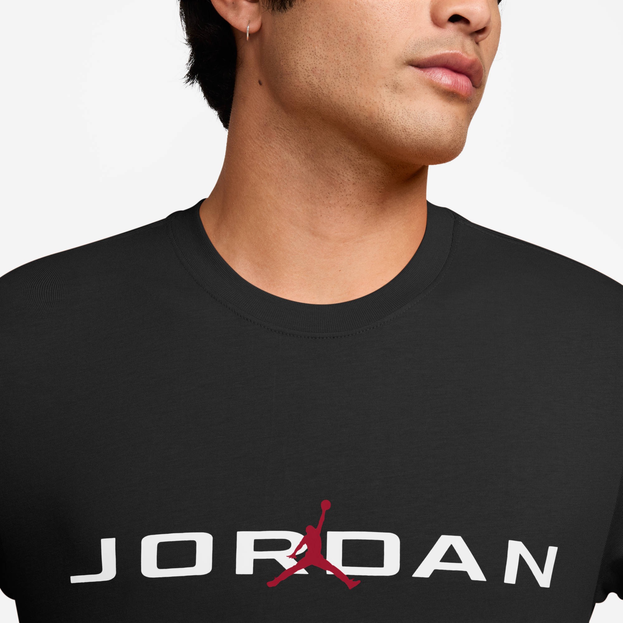 Jordan T-Shirt »M J JD AIR SS CREW« aus mittelschwerer Baumwolle, mit Jordan Grafiken auf der Vorderseite