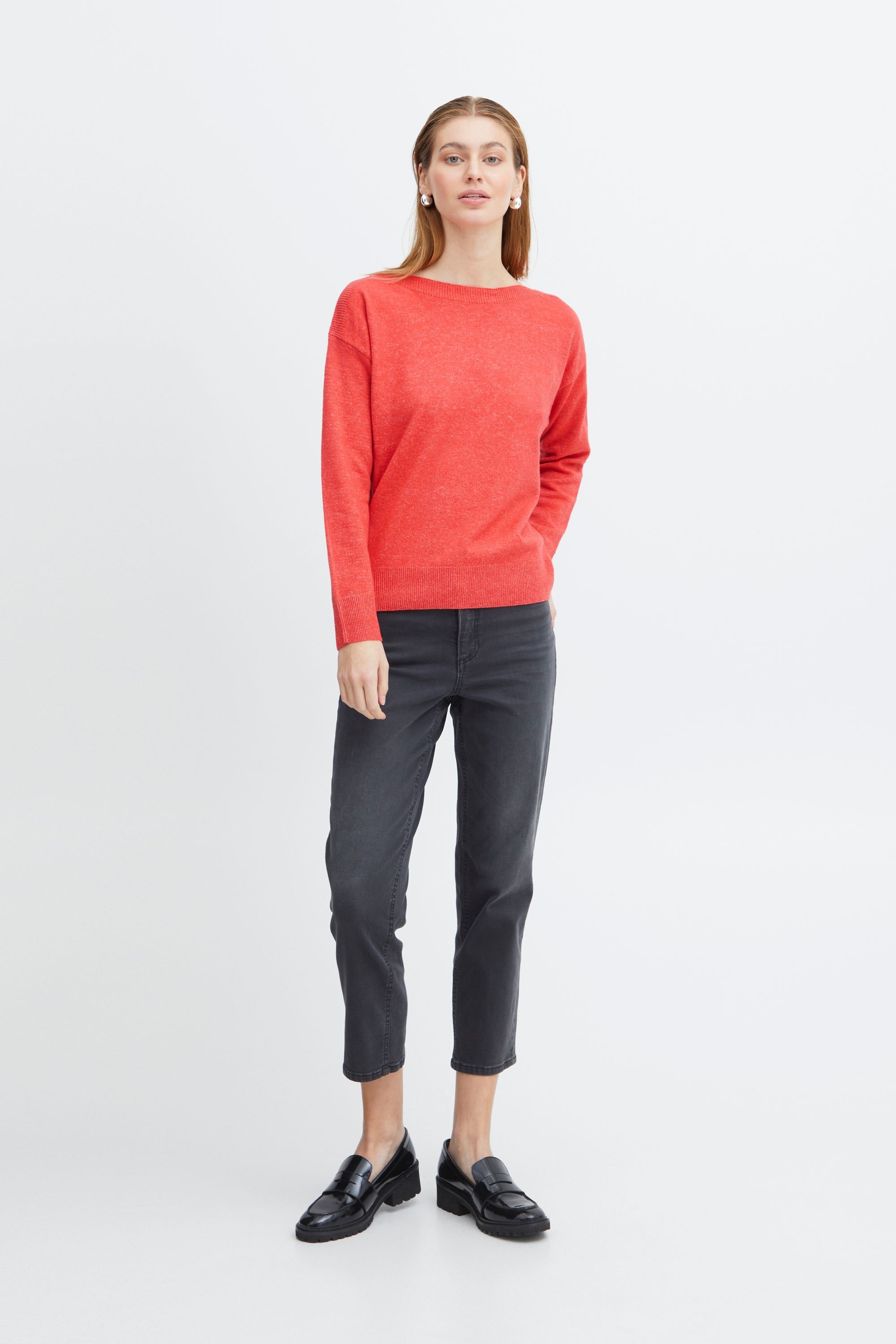 Ichi Strickfleece-Pullover »Strickpullover IHAlpa«