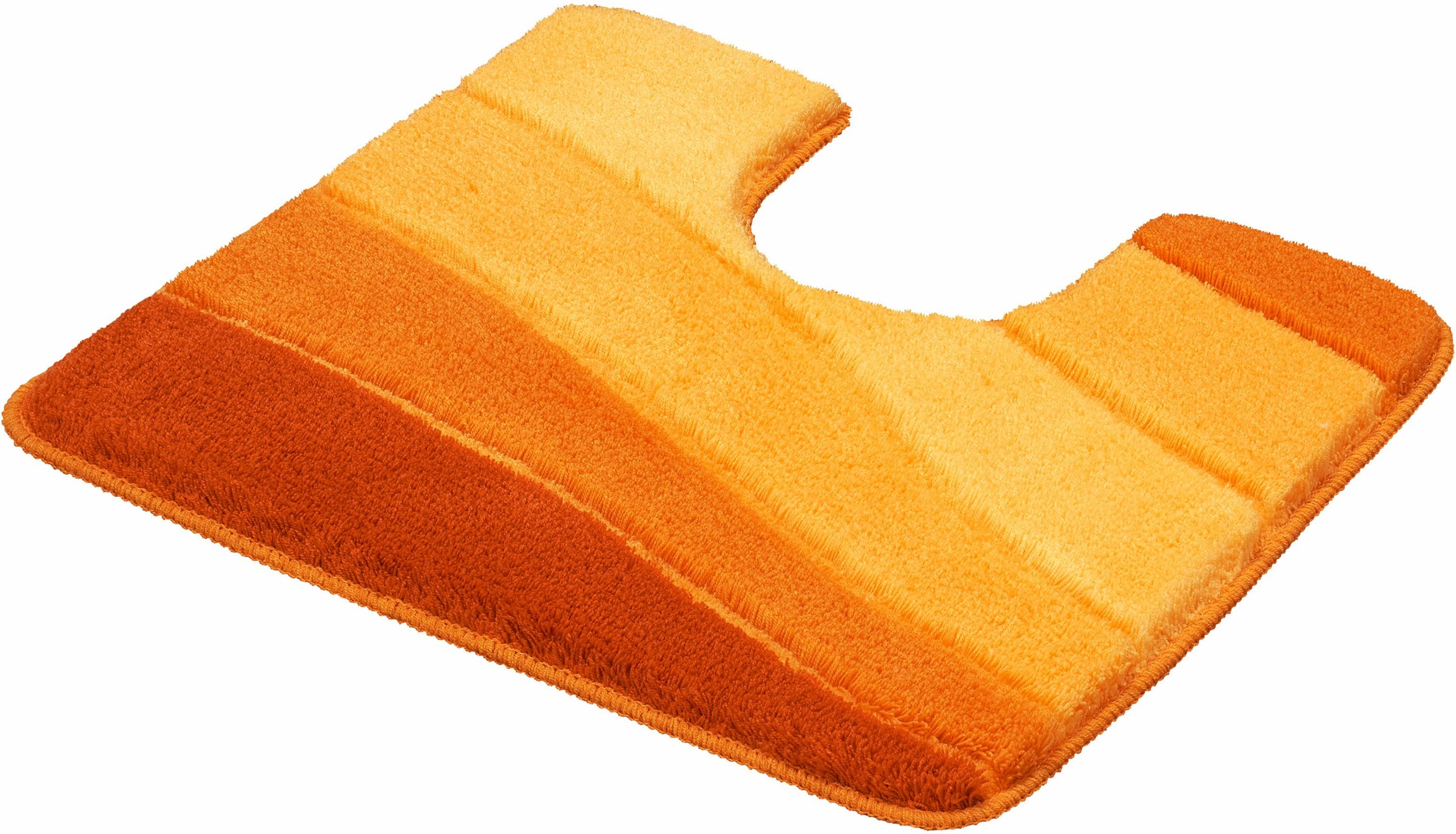 MEUSCH Badematte »Ocean«, rutschhemmend beschichtet, fußbodenheizungsgeeignet, Badteppich, Wellen Design, mit Farbverlauf, Hoch-Tief Effekt, waschbar