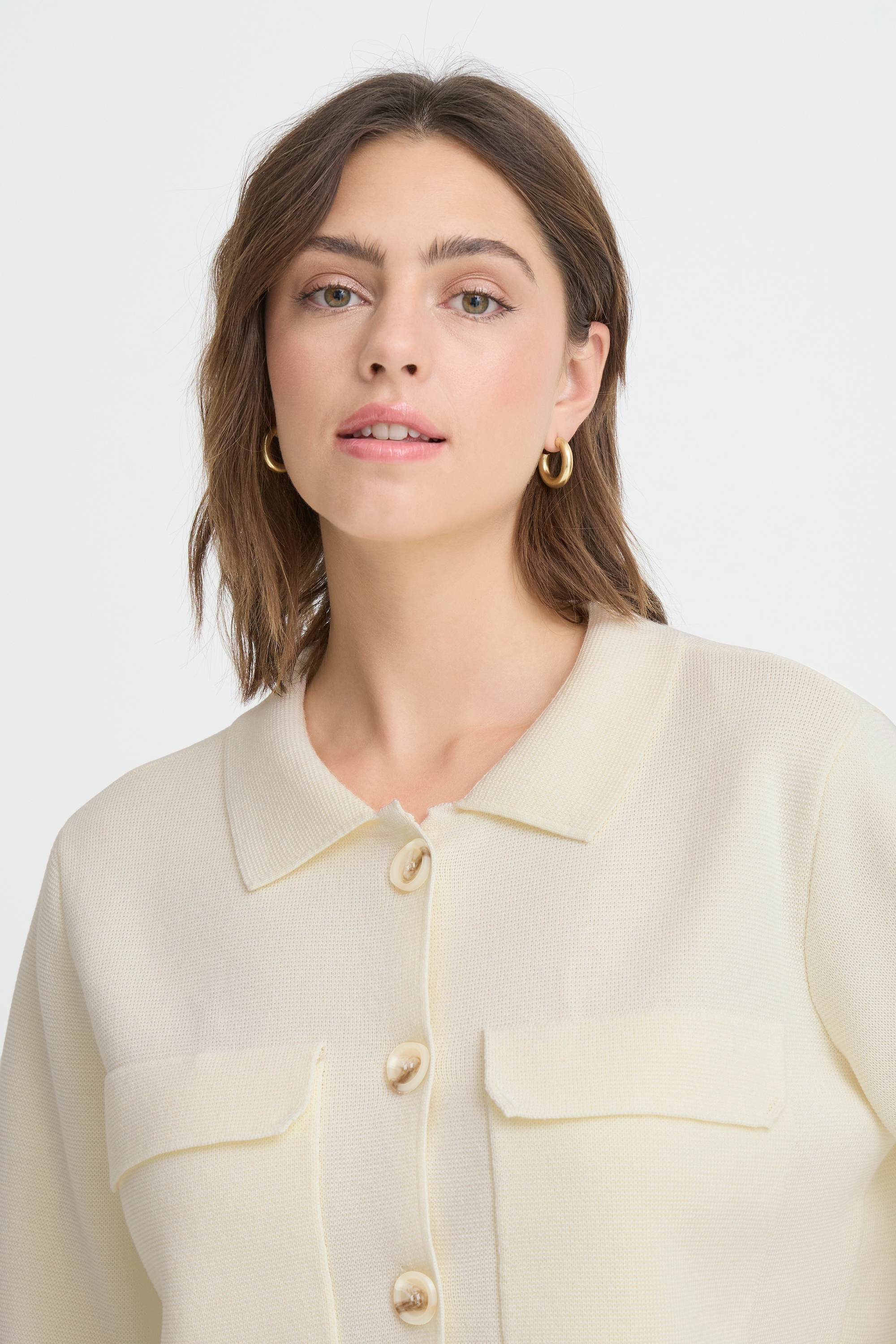 fransa Strickjacke »Strickjacke FRITA«