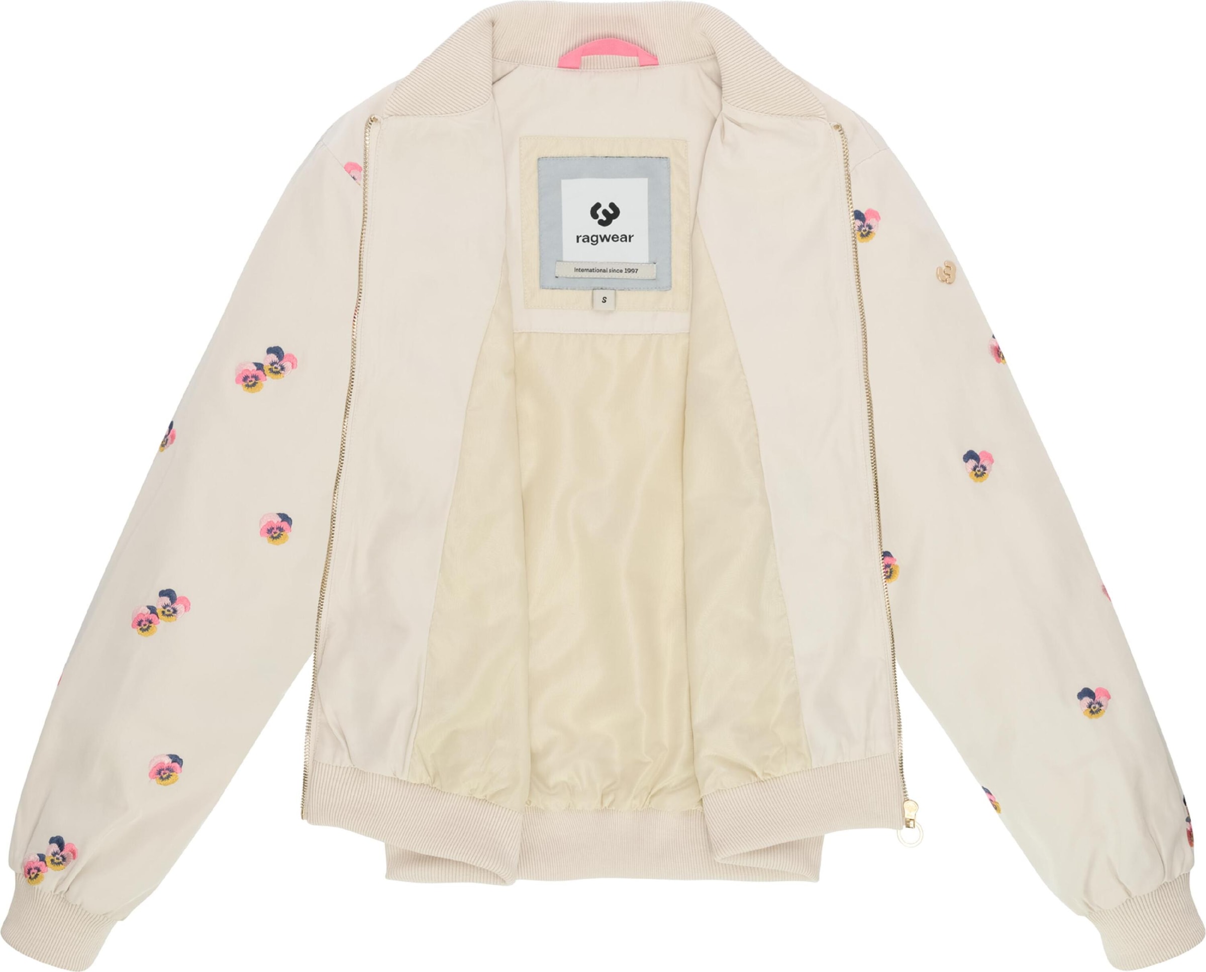 Ragwear Outdoorjacke »Outdoorjacke Lunara YOUMODO« ohne Kapuze Leichte Übergangsjacke mit Bomberkragen