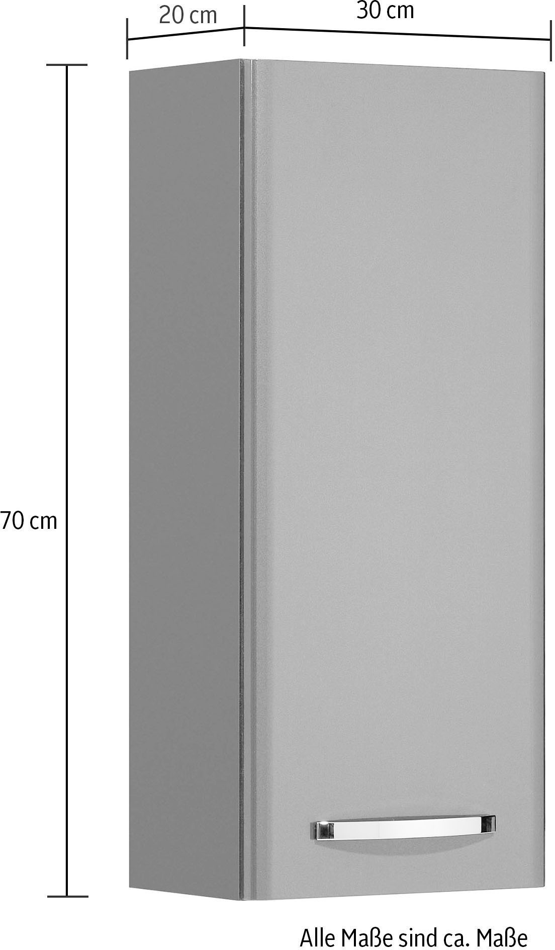 Saphir Badmöbel-Set »Quickset 312 5-teilig, Waschbeckenunterschrank und LED-Spiegelschrank«, (Set, 5 St.), inkl. Türdämpfer, Badezimmer-Set ohne Waschbecken, Badezimmer Schrank