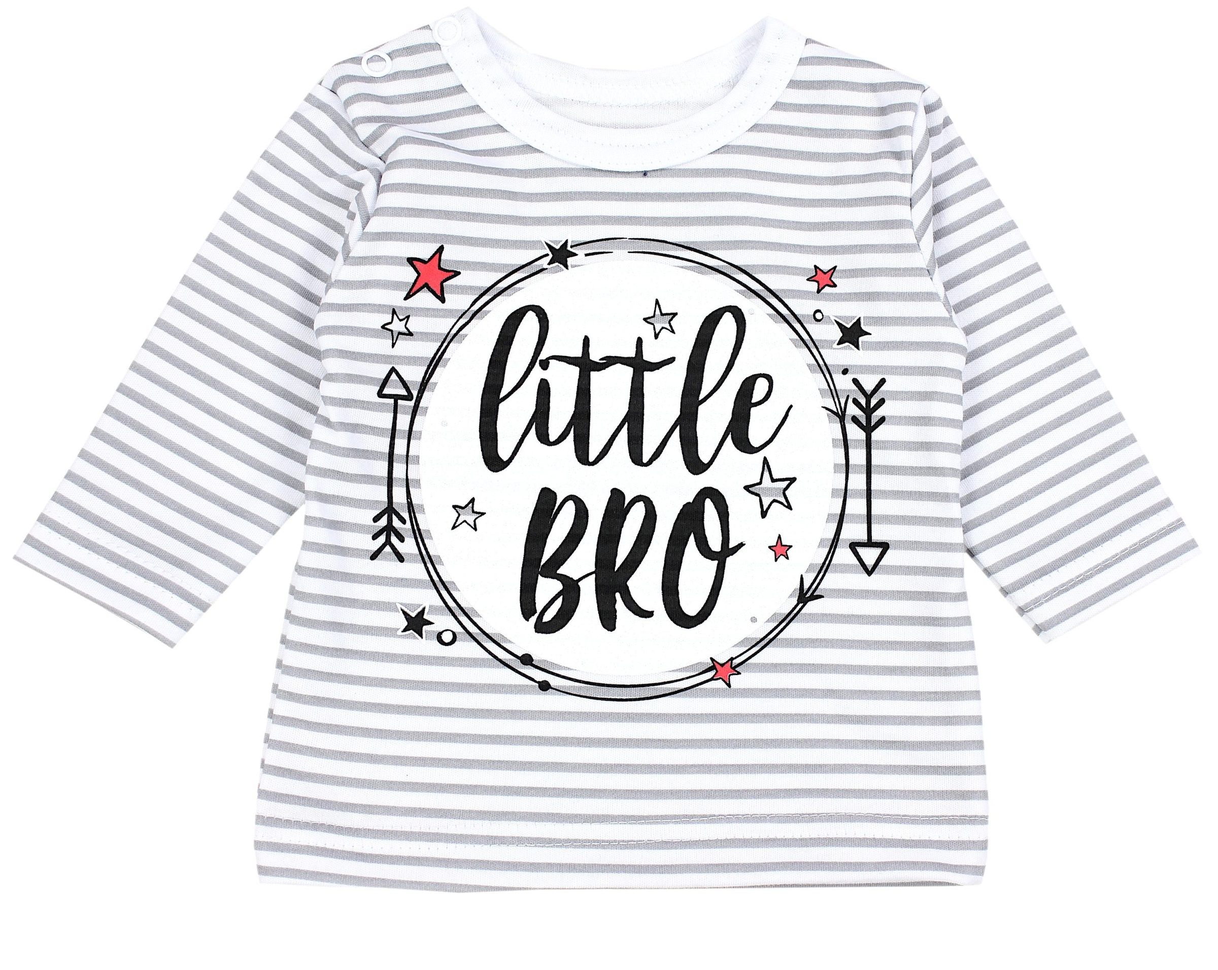 TupTam Langarmshirt »Shirt Unisex Baby Langarmshirt mit Spruch Aufdruck 3er Set«