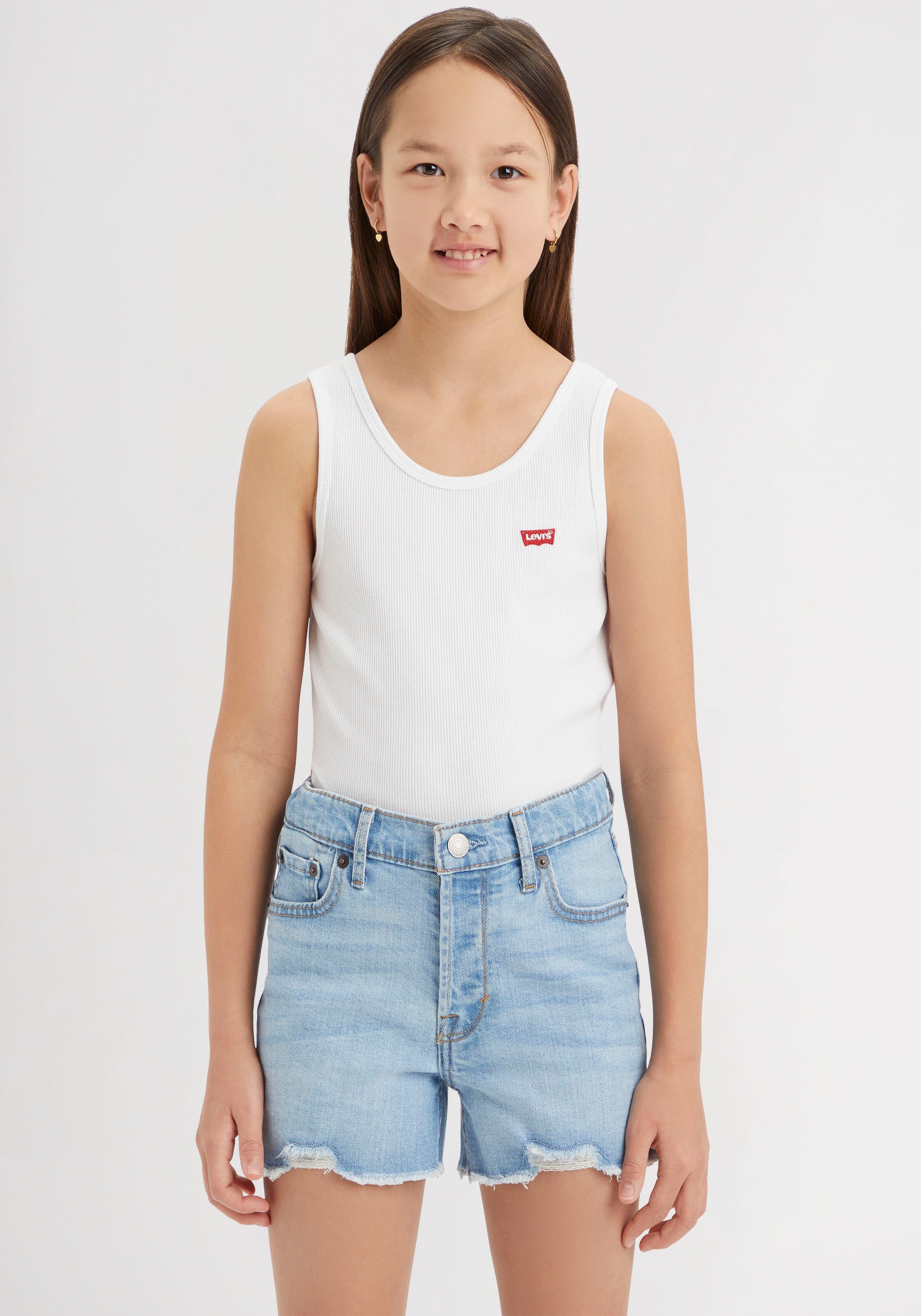 Levi's® Kids Ripptanktop »LVG MEET AND GREET RIBBED TANK«, for GIRLS