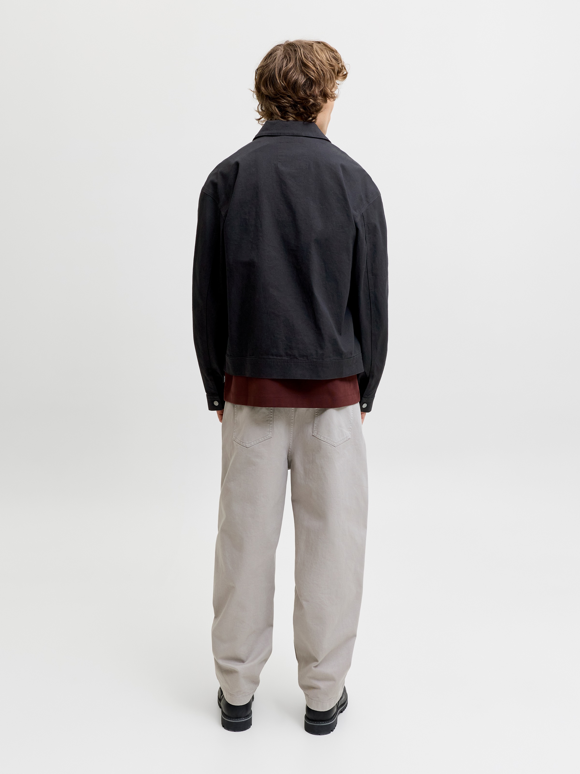 Jack & Jones Kurzjacke »JJETEO WORKER JACKET NOOS« Baumwolle,
