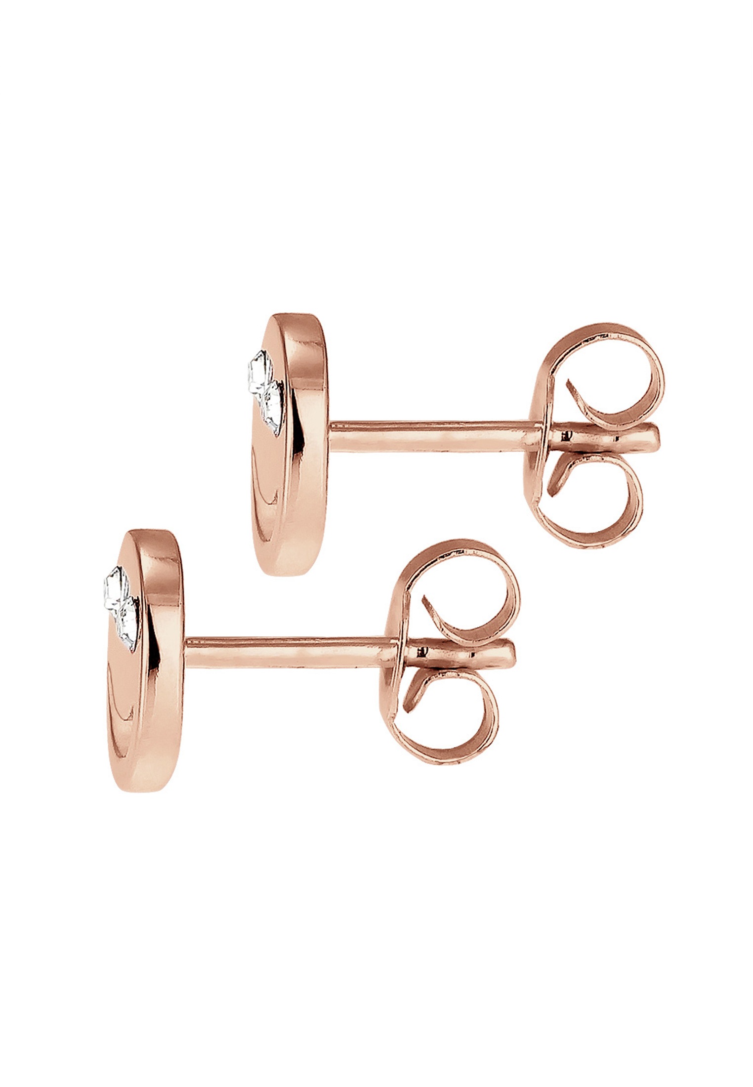 Elli Paar Ohrstecker »Ohrringe mit Smiling Face 925 Silber, mit Kristallen von Swarovski®«