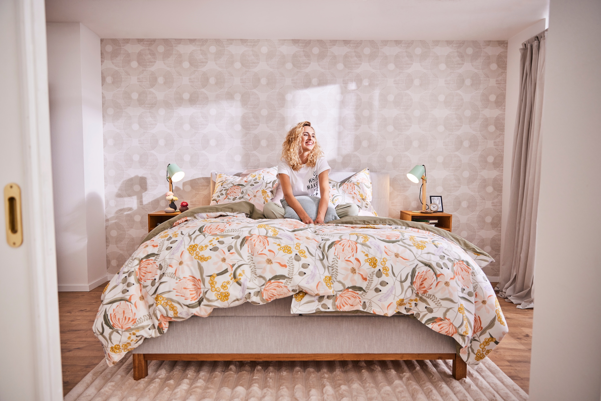 SCHÖNER WOHNEN-Kollektion Wendebettwäsche »Playful«, aus reiner Baumwolle