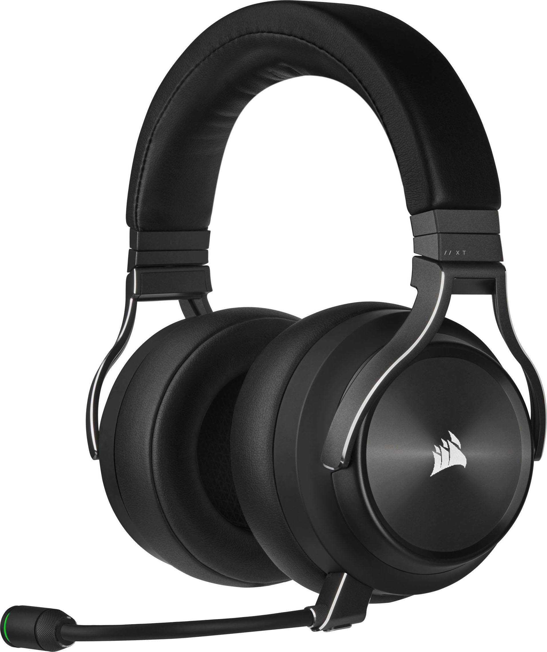 Corsair Gaming-Headset »VIRTUOSO RGB WIRELESS XT + gratis T-Shirt«, A2DP Bluetooth-HFP-HSP, Mikrofon abnehmbar