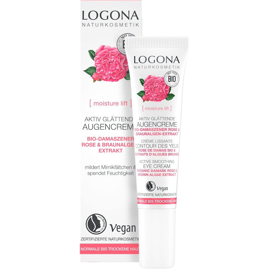 LOGONA Augencreme »Logona moisture lift«