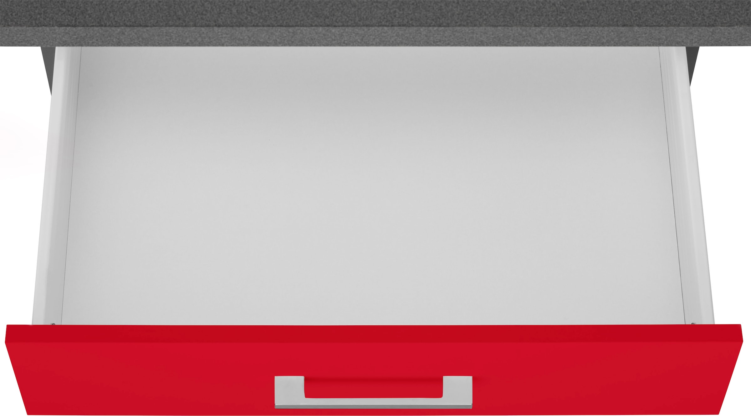 KOCHSTATION Küchenzeile »KS-Paris – Küchen mit einzigartigen Fotomotiven auf den Fronten« Breite 330 cm, wahlweise mit E-Geräten und Induktion