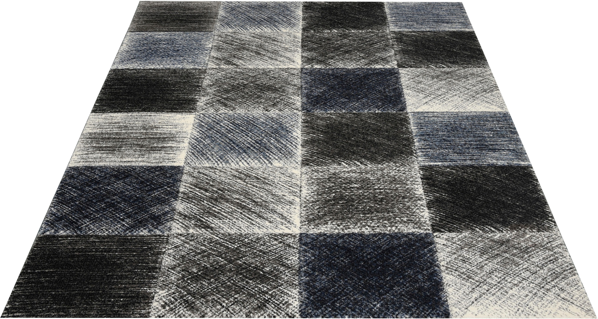 merinos Teppich »Indigo 22170«, rechteckig, 13 mm Höhe, Wohnzimmer