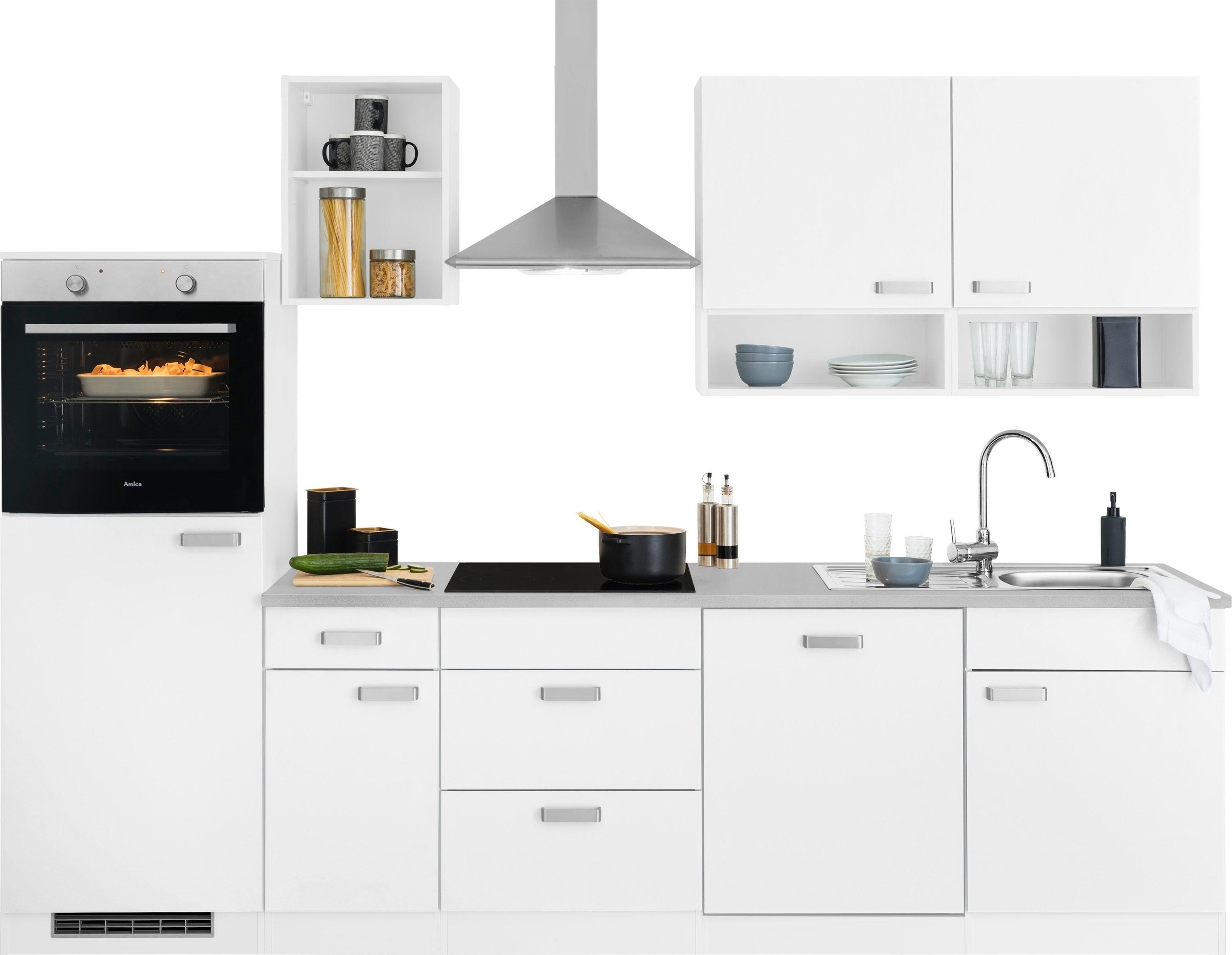 wiho Küchen Küchenzeile »Husum«, ohne E-Geräte, Breite 280 cm bestellen bei  OTTO