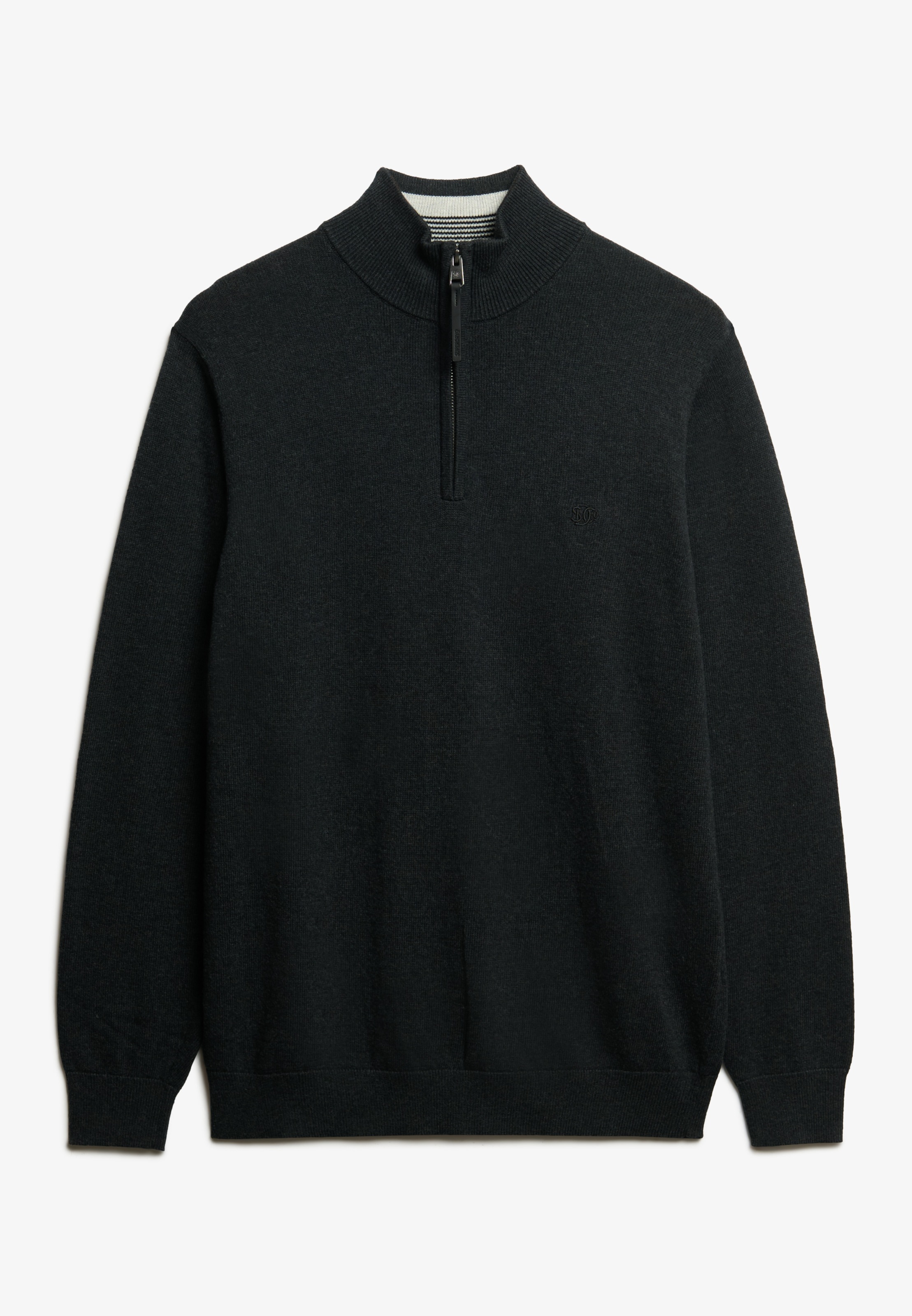 Superdry Strickpullover »ESSENTIALS COTTON HALF ZIP«