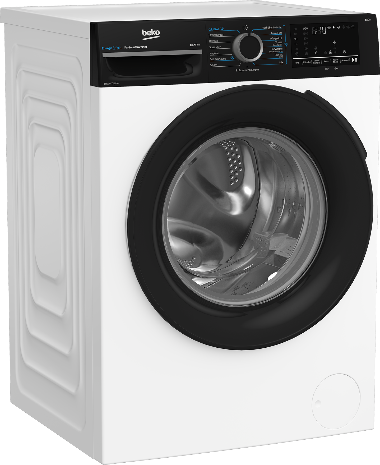 BEKO Waschmaschine »BM3WFU4941W« 9 kg 1400 U/min EnergySpin – optimierte Waschbewegungen für gründliche Reinigung.