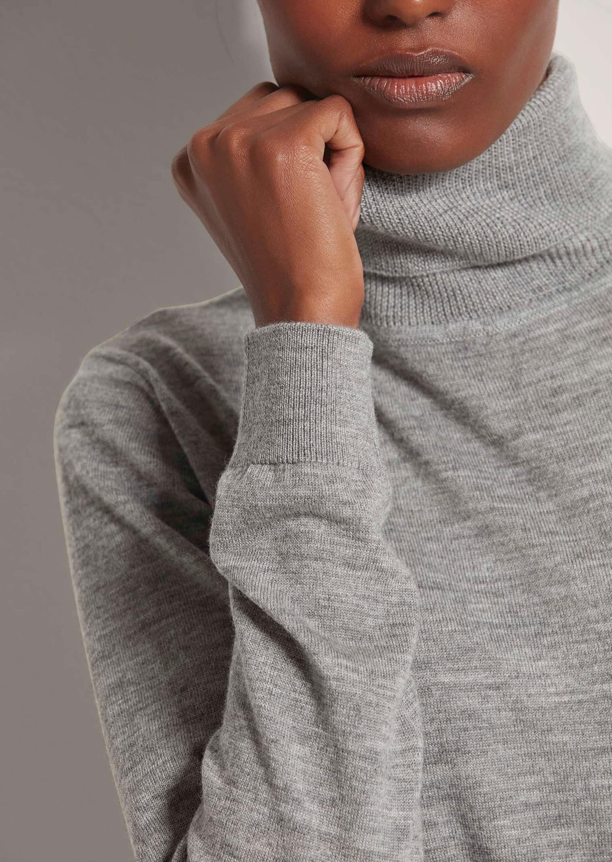 MADELEINE Longpullover »Pullover Rollkragen-Pullover aus Wolle«