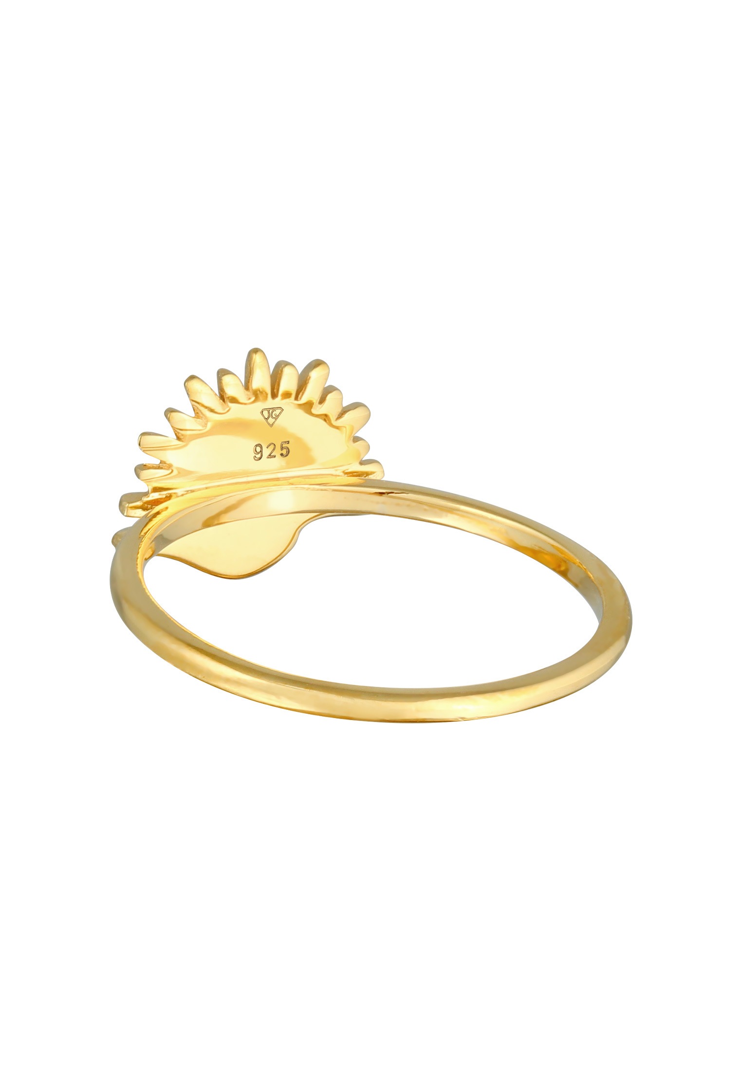 Elli Silberring »Ring Elli Mondstein Sonne Boho Style 925 Silber«