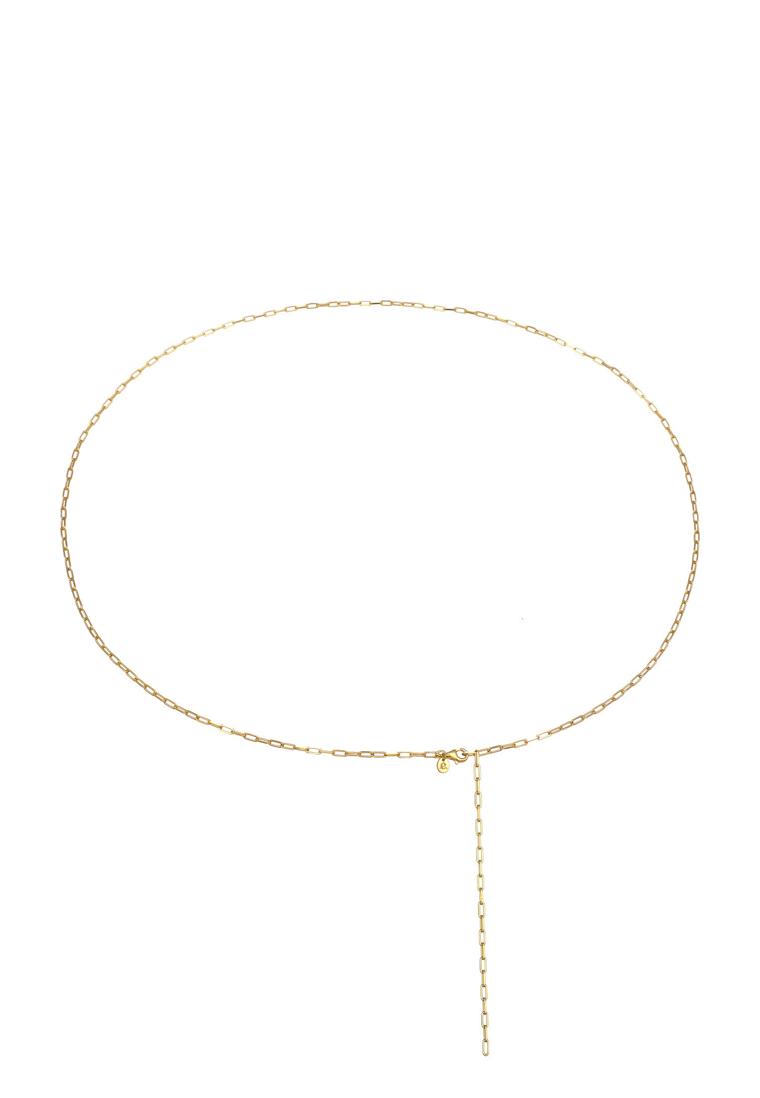 Elli Premium Bauchkette »Schmuckzubehör Taillenkette Body Chain Gliederkette 925 Silber«