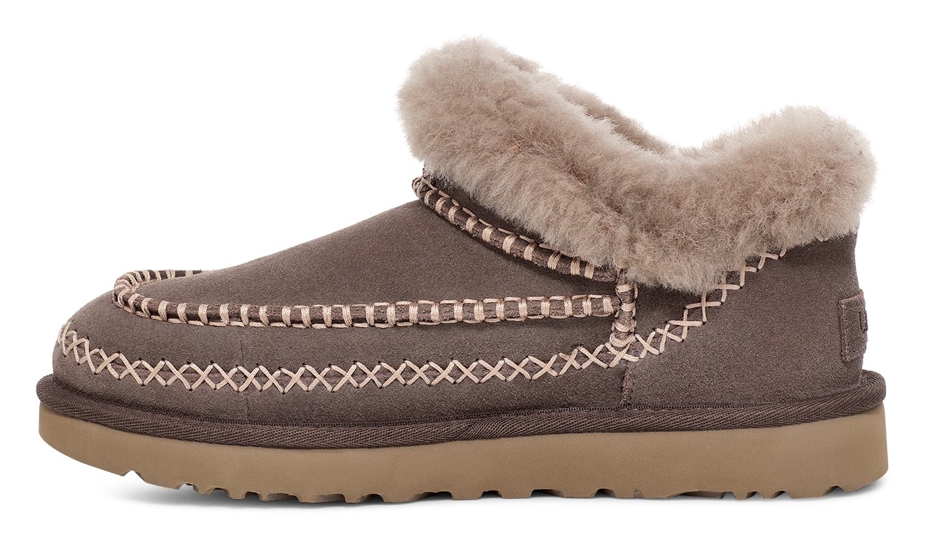 UGG Schlupfboots »CLASSIC ULTRA MINI ALPINE«, Hausschuh, Mule, Winterboots mit gepolstertem Fußbett