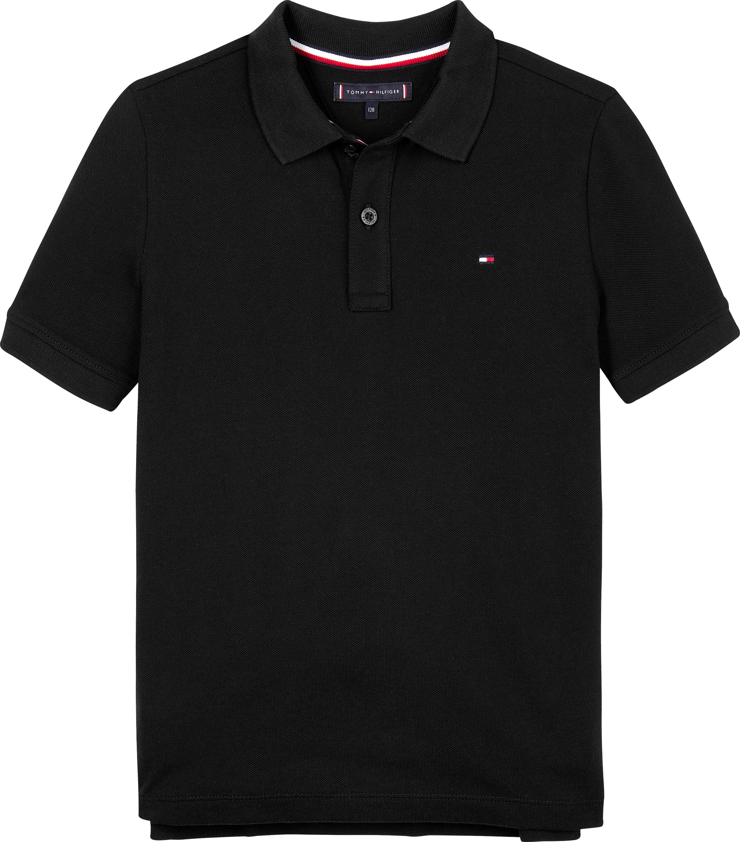 Tommy Hilfiger Poloshirt »FLAG POLO SS«, mit Logostickerei